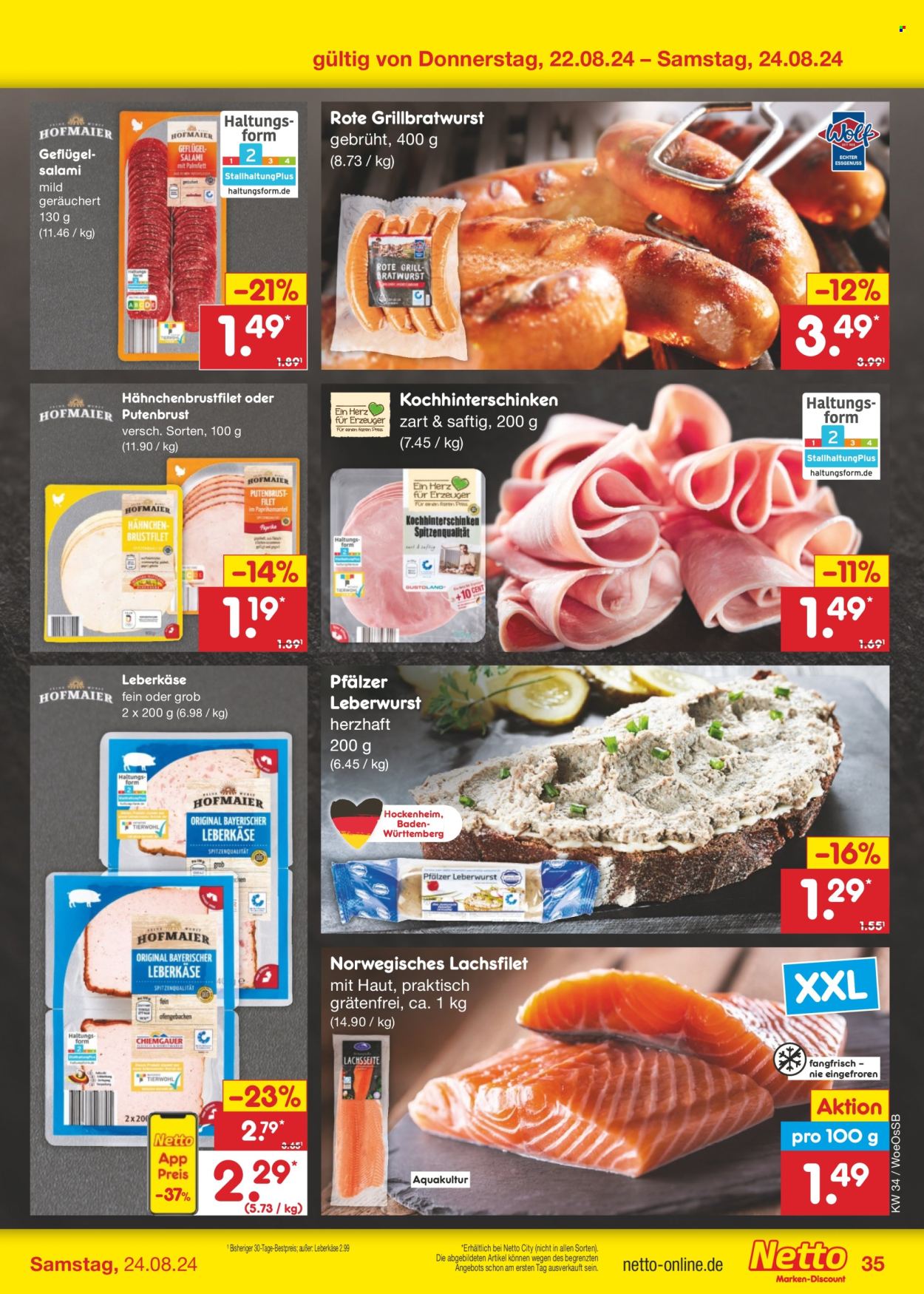 Netto Marken-Discount Prospekte  - 19.08.2024 - 24.08.2024. Seite 45