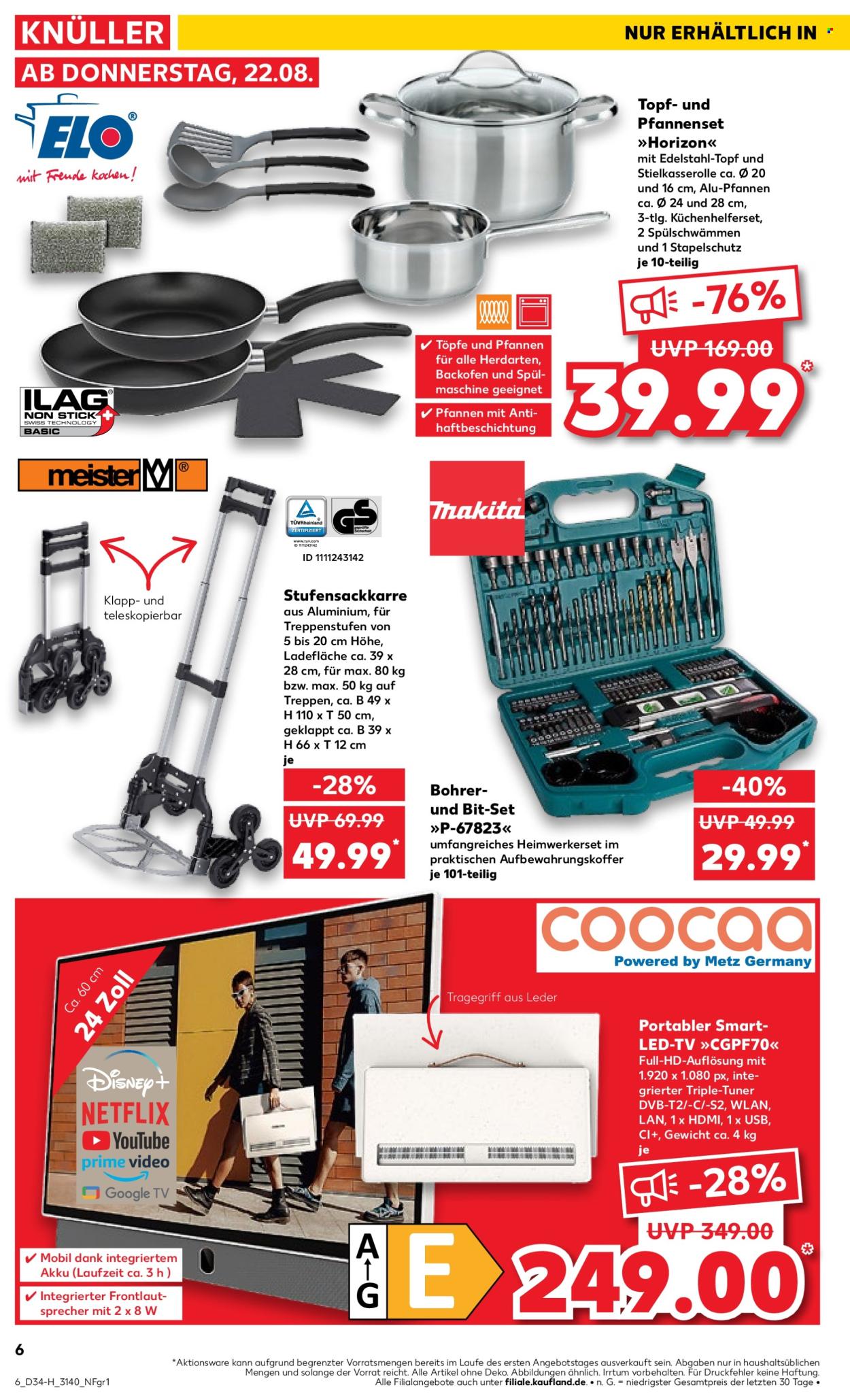 Kaufland Prospekte  - 22.08.2024 - 28.08.2024. Seite 6