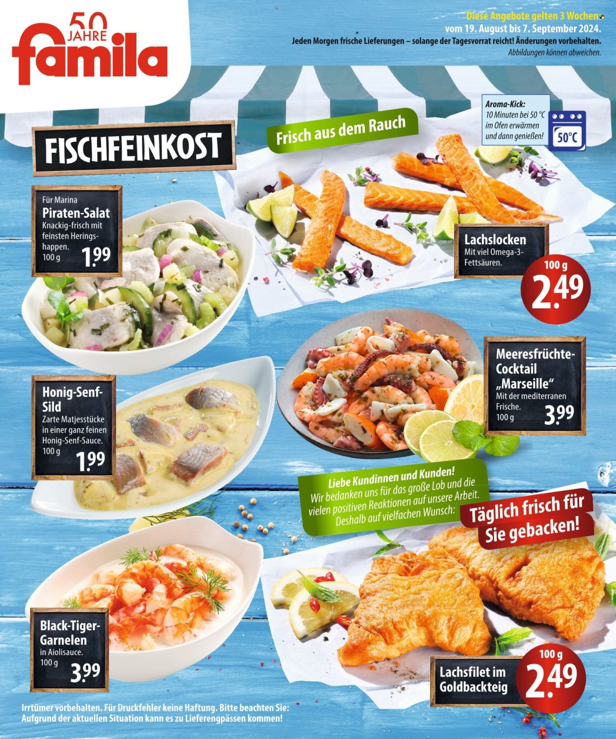 famila Prospekte  - 19.08.2024 - 7.09.2024. Seite 2