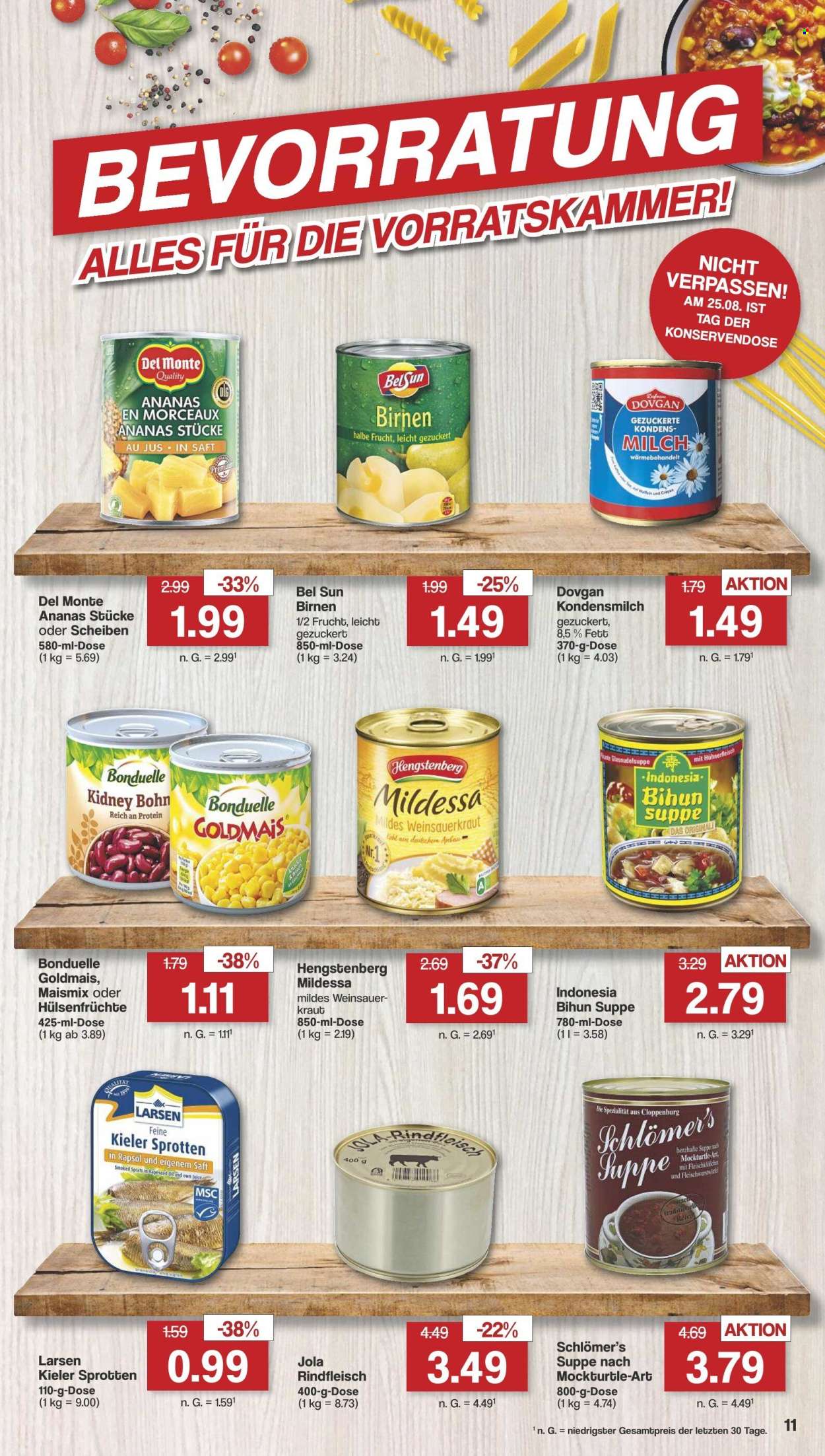 famila Prospekte  - 19.08.2024 - 24.08.2024. Seite 11