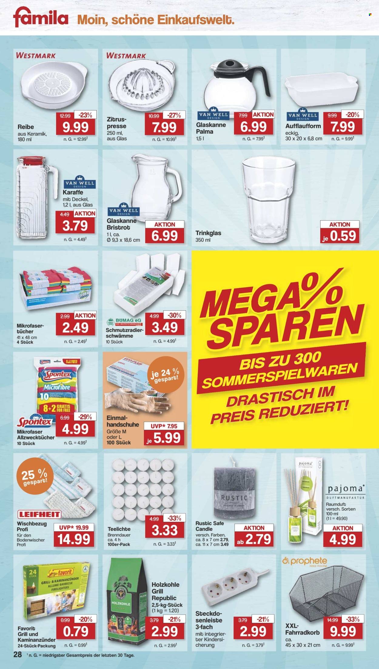famila Prospekte  - 19.08.2024 - 24.08.2024. Seite 28