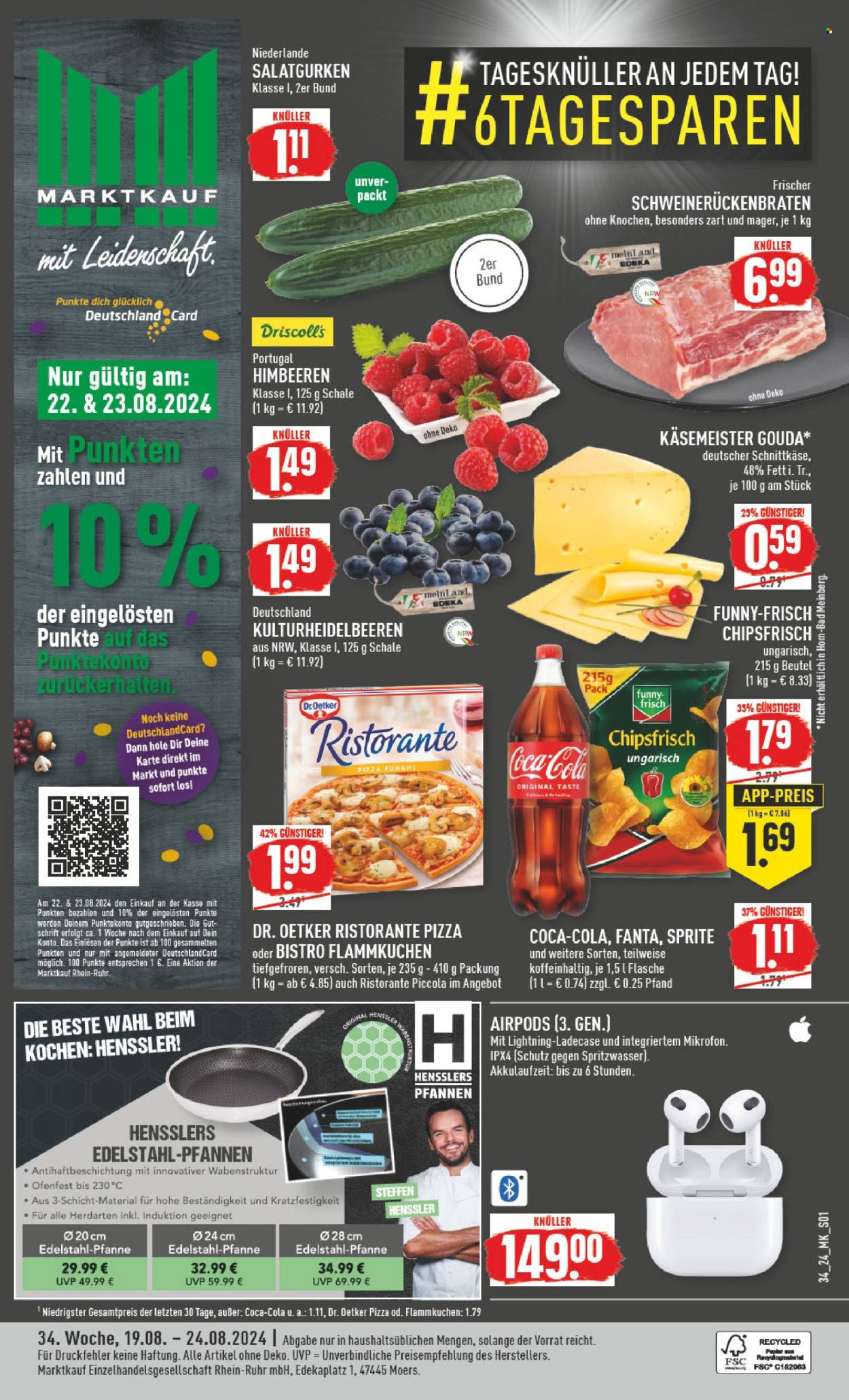 Marktkauf Prospekte  - 19.08.2024 - 24.08.2024. Seite 1