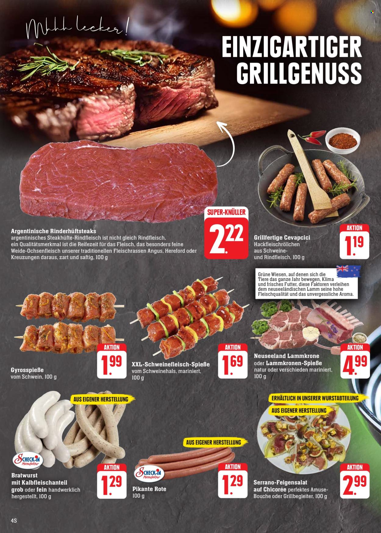 Edeka Prospekte  - 19.08.2024 - 24.08.2024. Seite 4