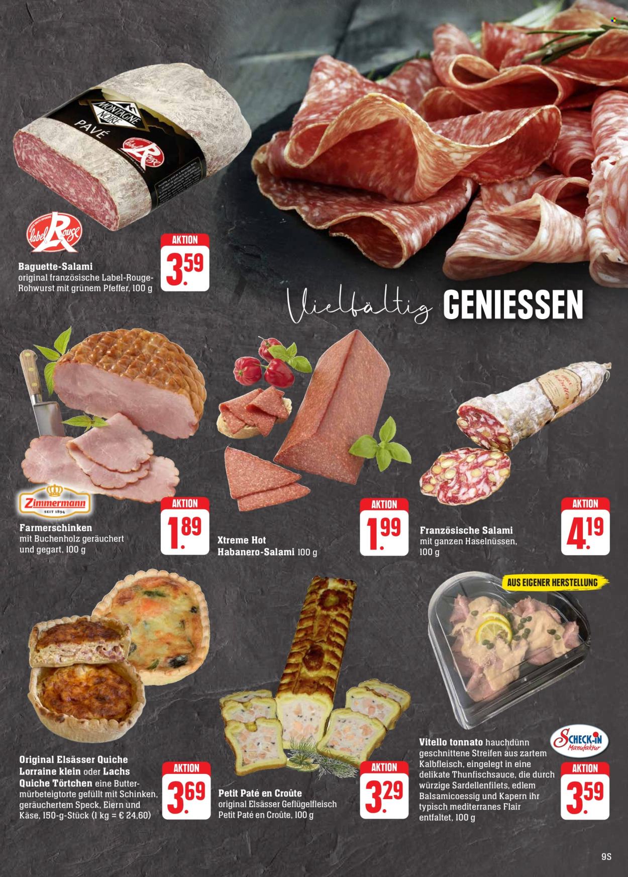 Edeka Prospekte  - 19.08.2024 - 24.08.2024. Seite 9