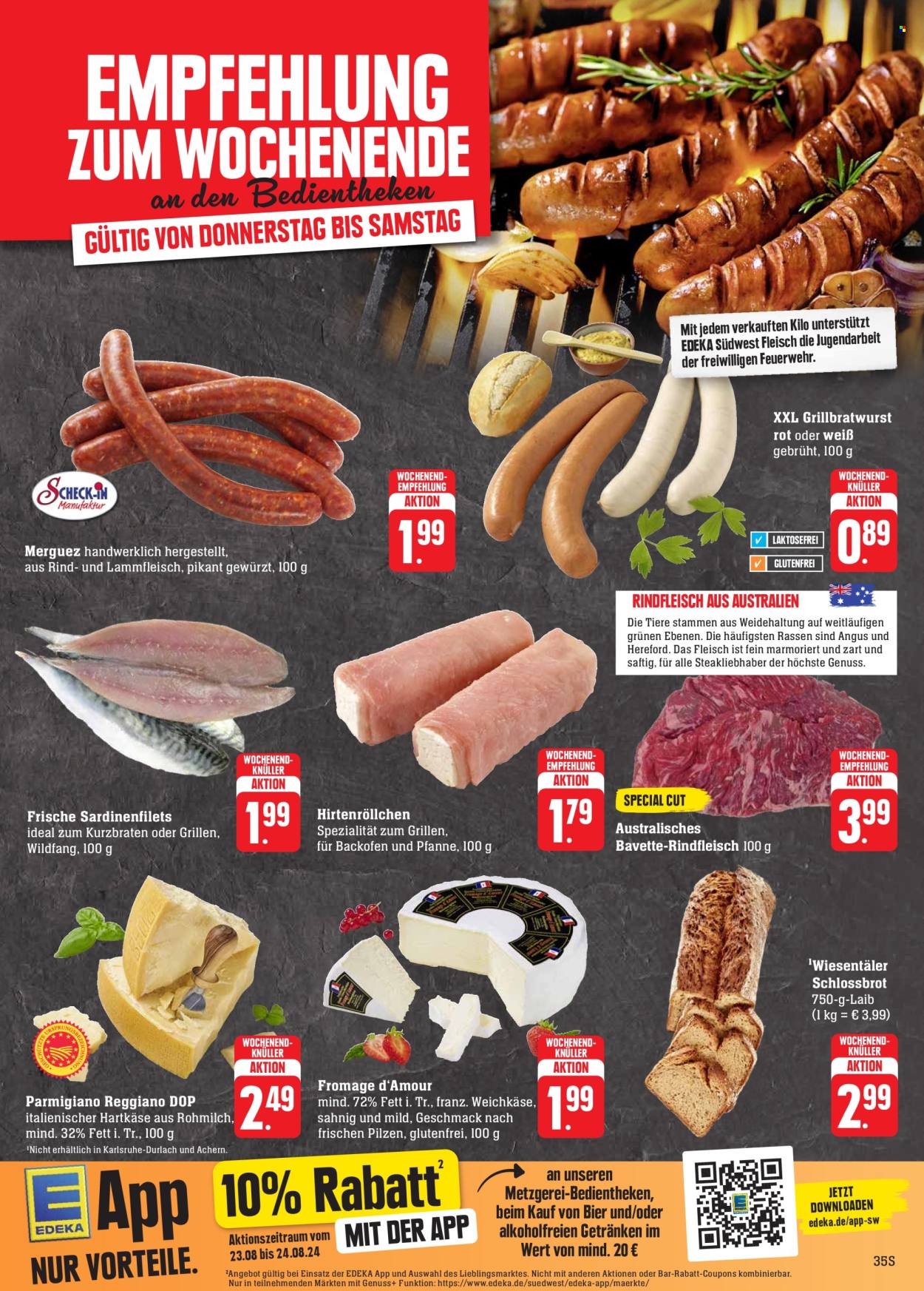 Edeka Prospekte  - 19.08.2024 - 24.08.2024. Seite 35