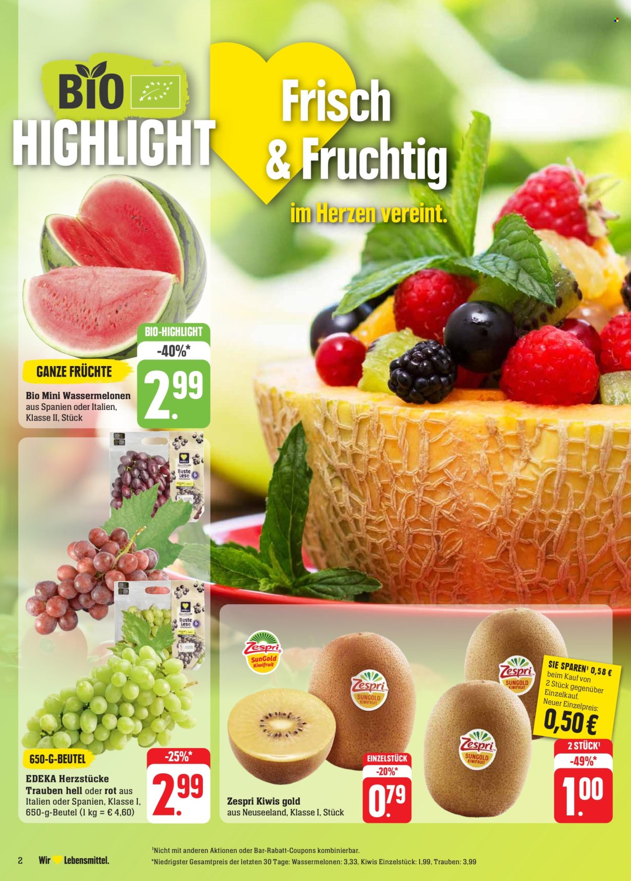 Edeka Prospekte  - 19.08.2024 - 24.08.2024. Seite 2