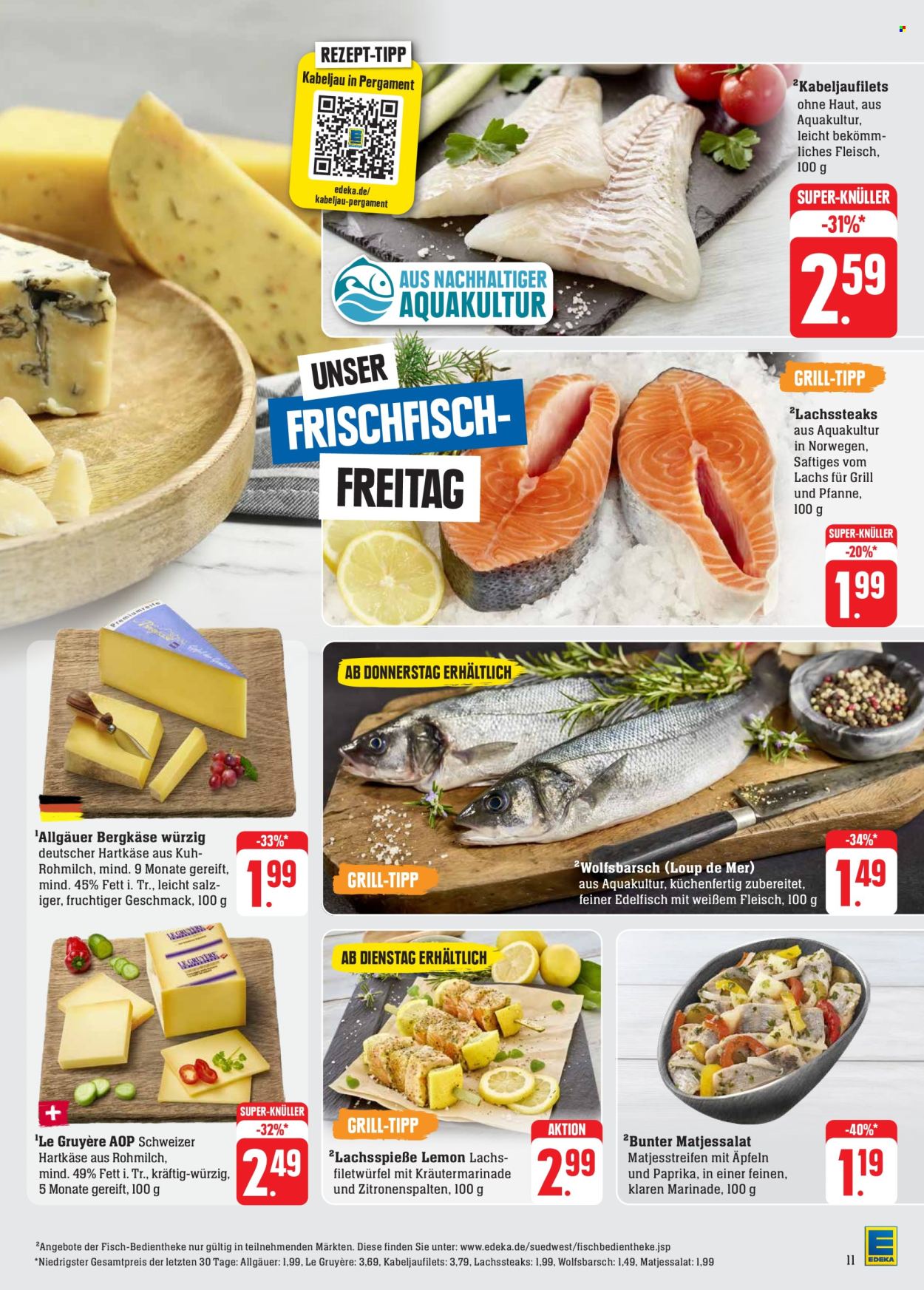 Edeka Prospekte  - 19.08.2024 - 24.08.2024. Seite 11