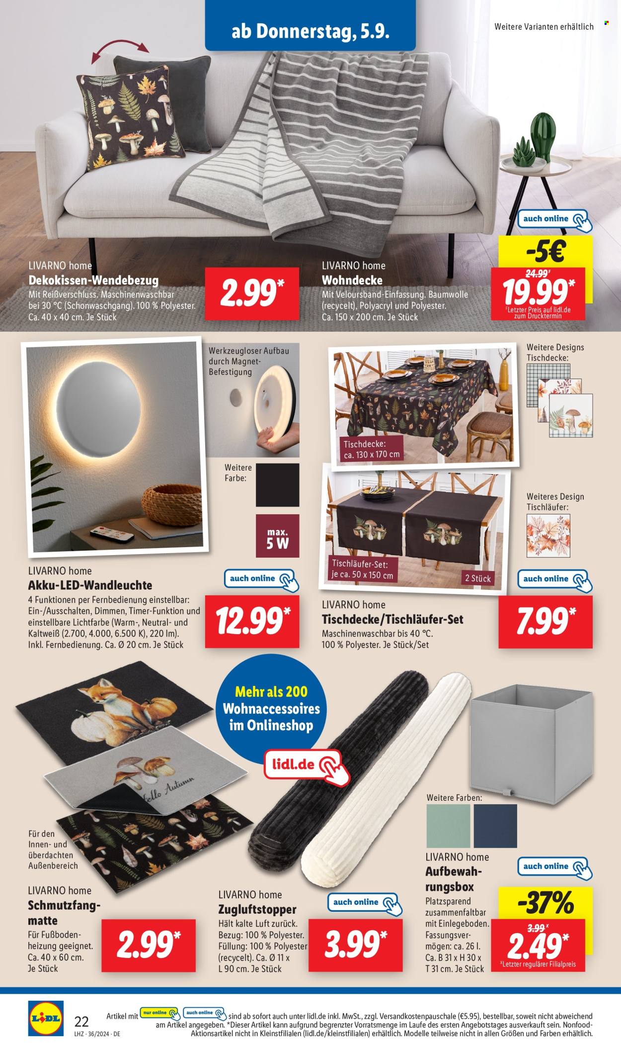 Lidl Prospekte  - 2.09.2024 - 7.09.2024. Seite 12