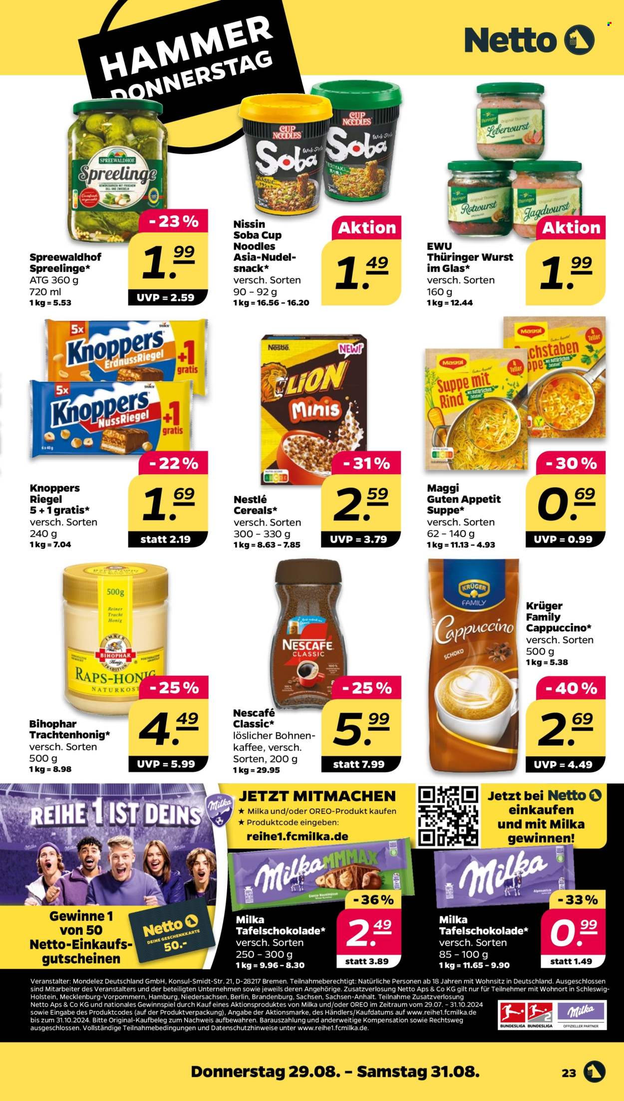 Netto Prospekte  - 26.08.2024 - 31.08.2024. Seite 23