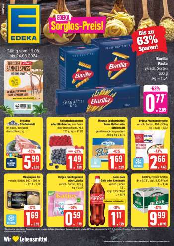 Prospekte Edeka - 19.08.2024 - 24.08.2024.