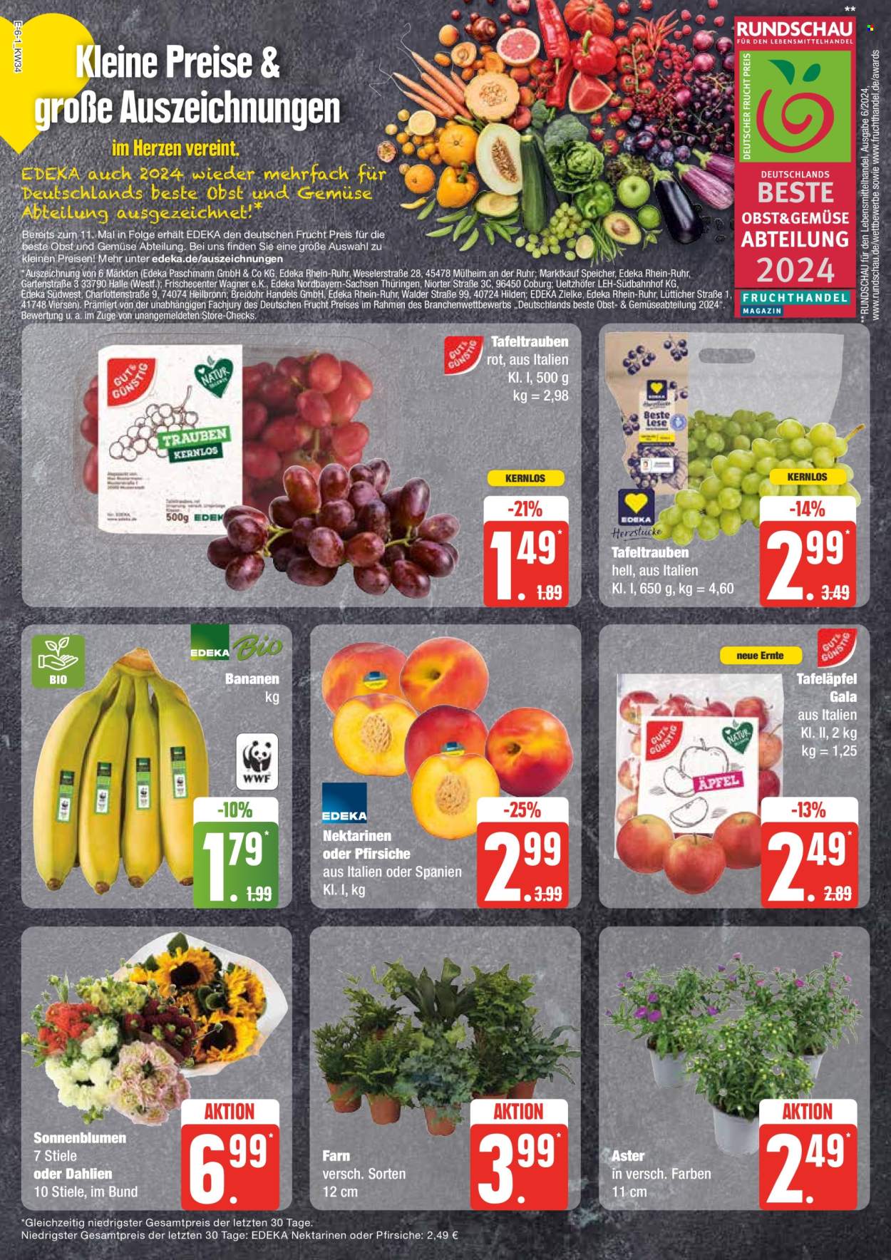 Edeka Prospekte  - 19.08.2024 - 24.08.2024. Seite 6