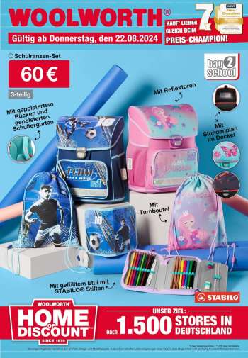 Prospekte Woolworth - 22.08.2024 - 29.08.2024.