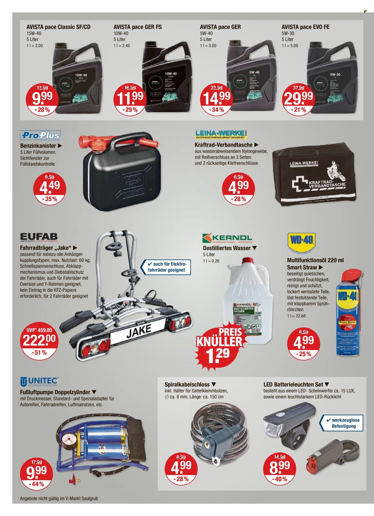 V-Markt Prospekte  - 29.08.2024 - 4.09.2024. Seite 16