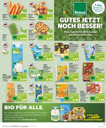 thumbnail - K-BIO Bioland Gouda oder Maasdamer