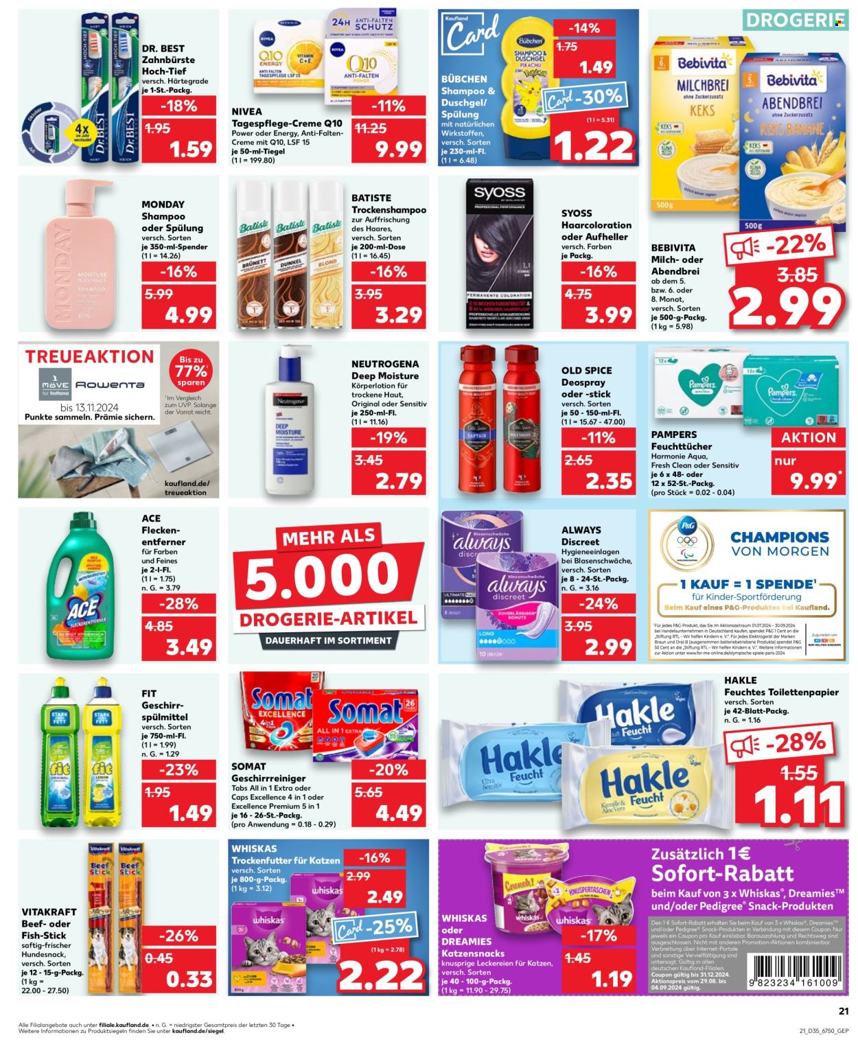 Kaufland Prospekte  - 29.08.2024 - 4.09.2024. Seite 21