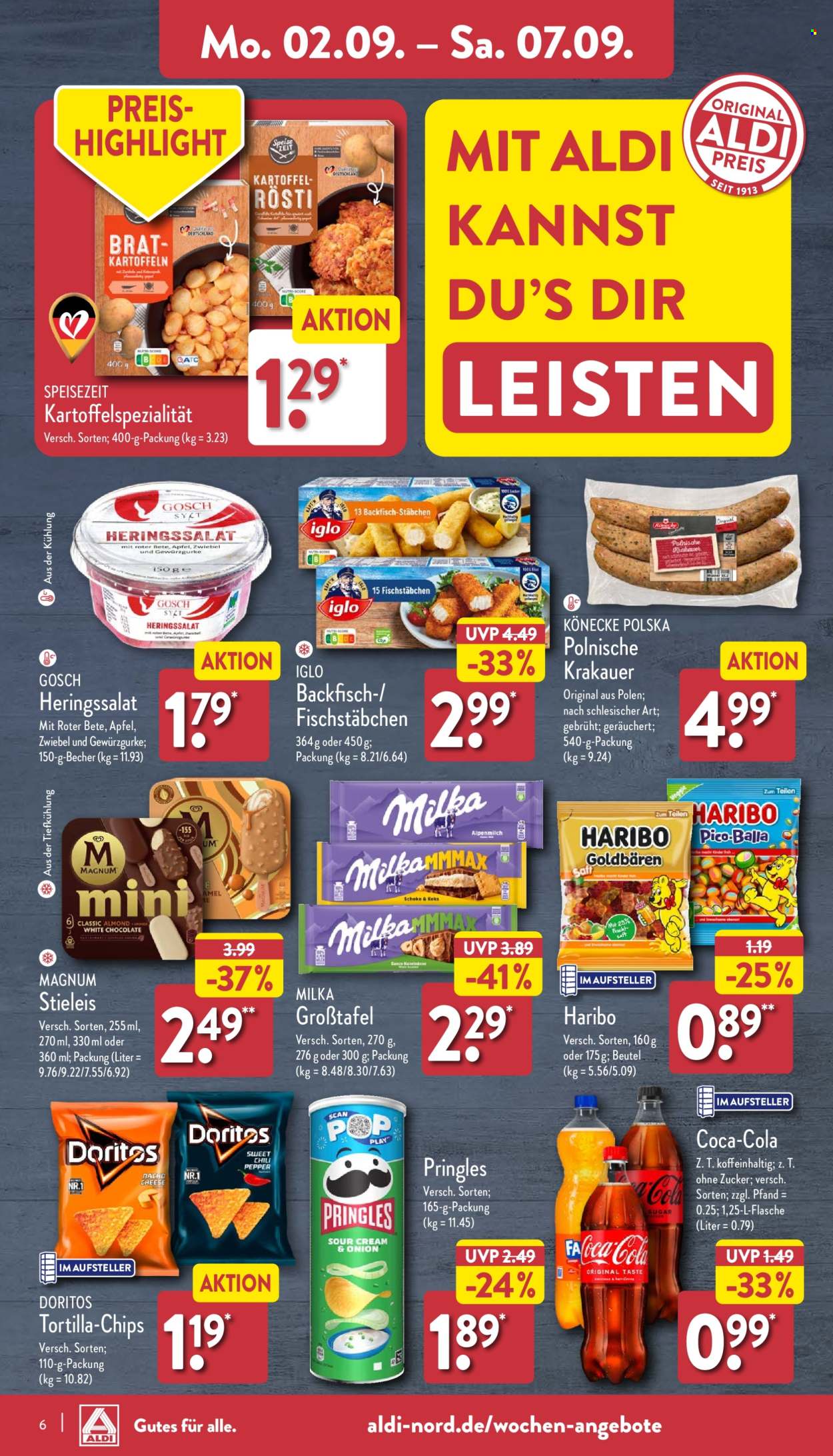 ALDI Nord Prospekte  - 2.09.2024 - 7.09.2024. Seite 6