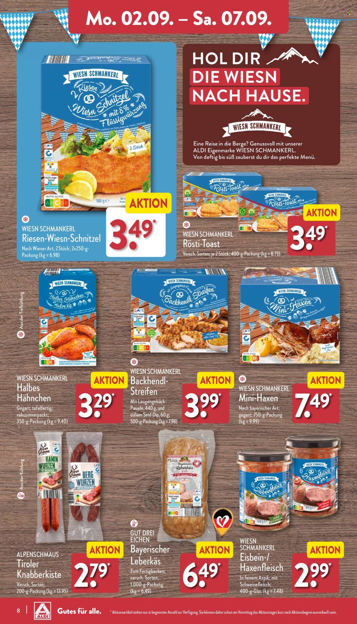ALDI Nord Prospekte  - 2.09.2024 - 7.09.2024. Seite 8