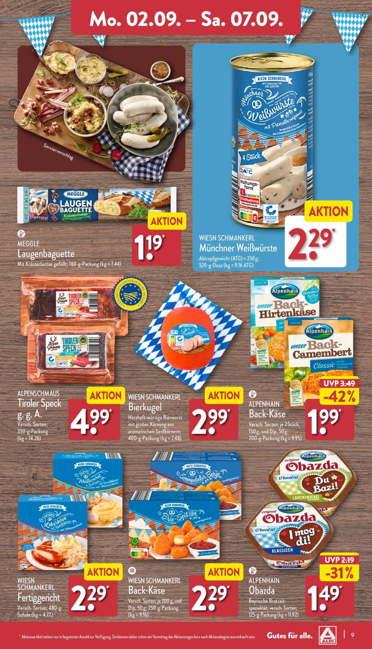 ALDI Nord Prospekte  - 2.09.2024 - 7.09.2024. Seite 9