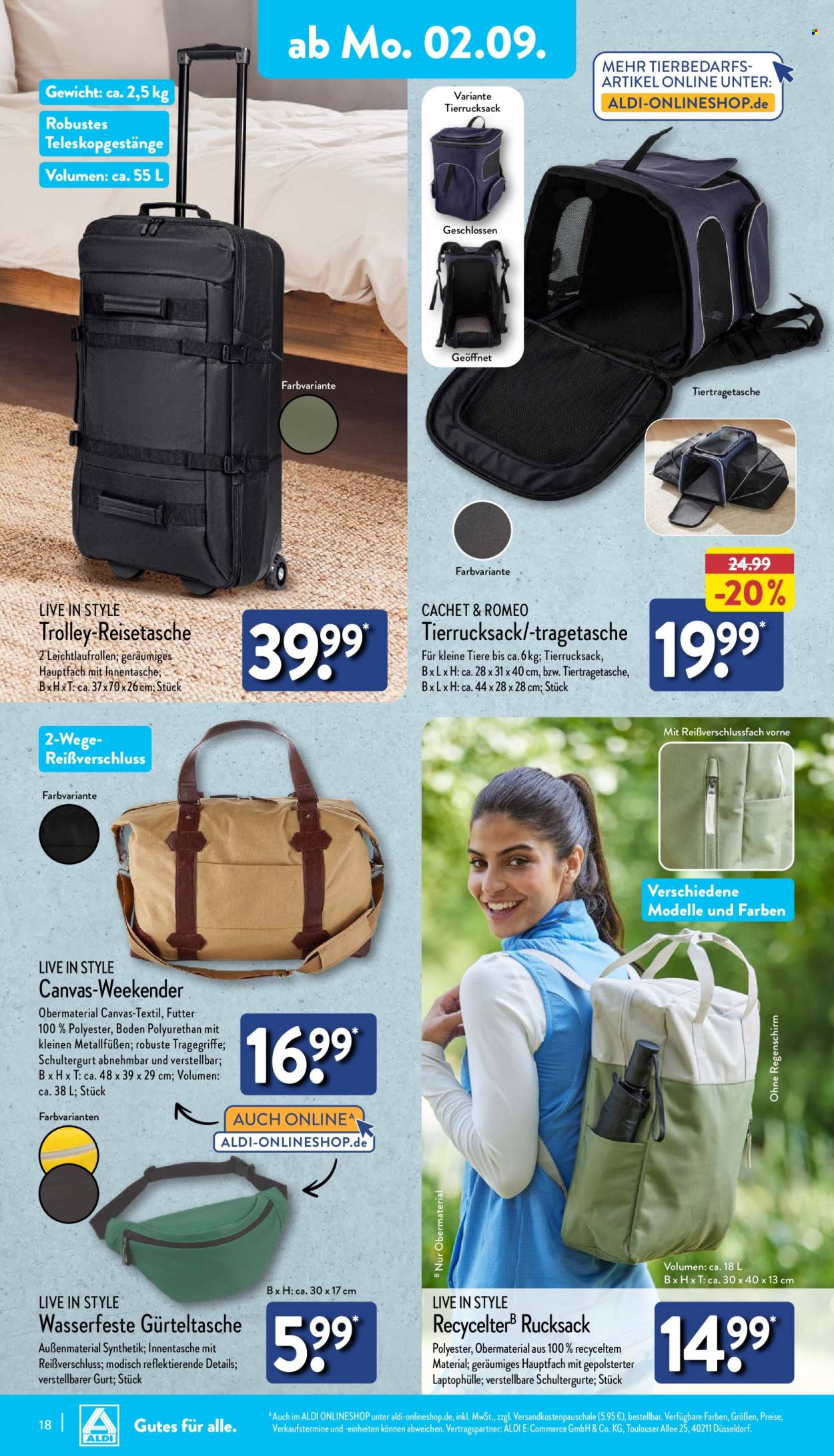ALDI Nord Prospekte  - 2.09.2024 - 7.09.2024. Seite 18