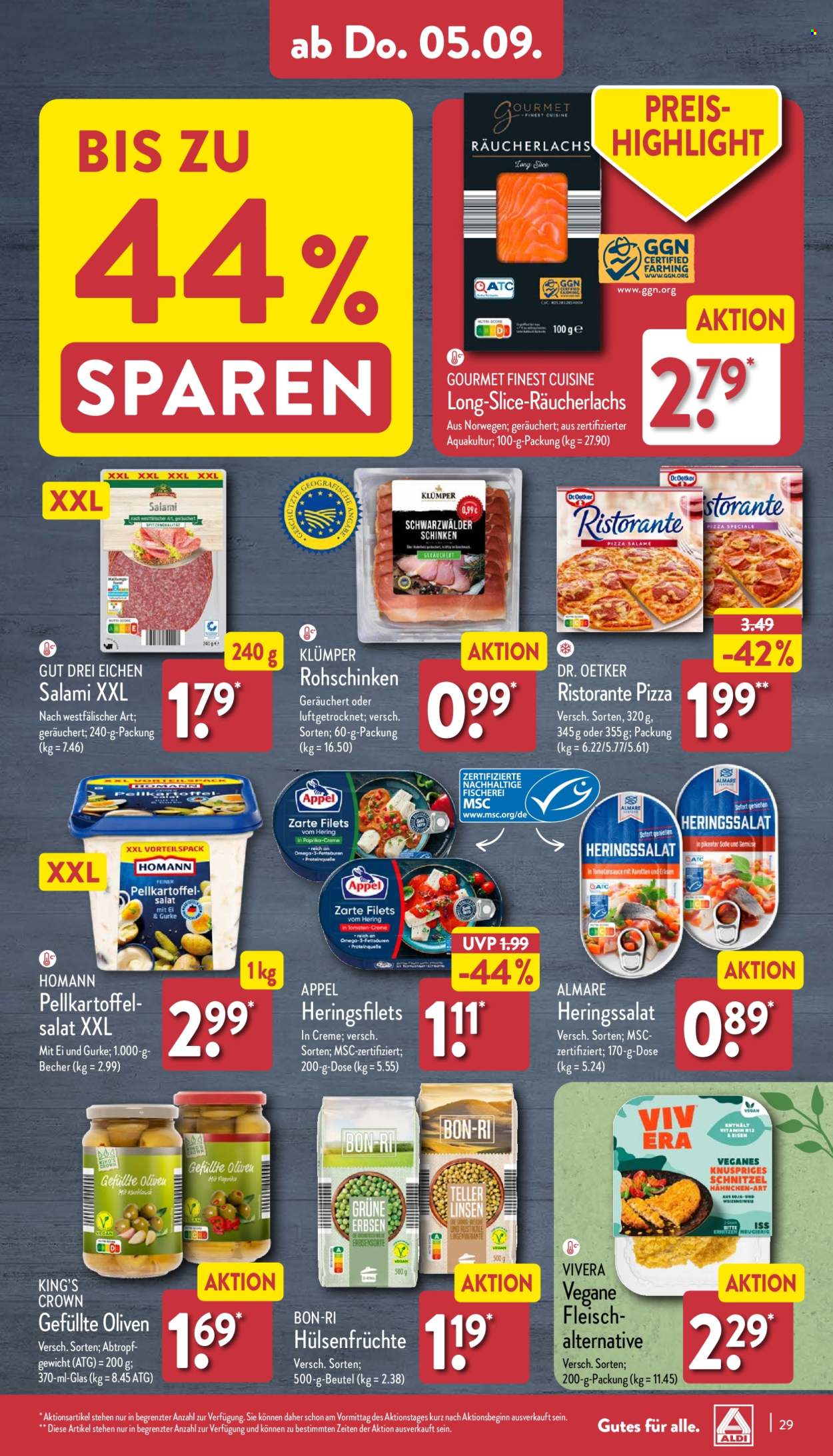 ALDI Nord Prospekte  - 2.09.2024 - 7.09.2024. Seite 29
