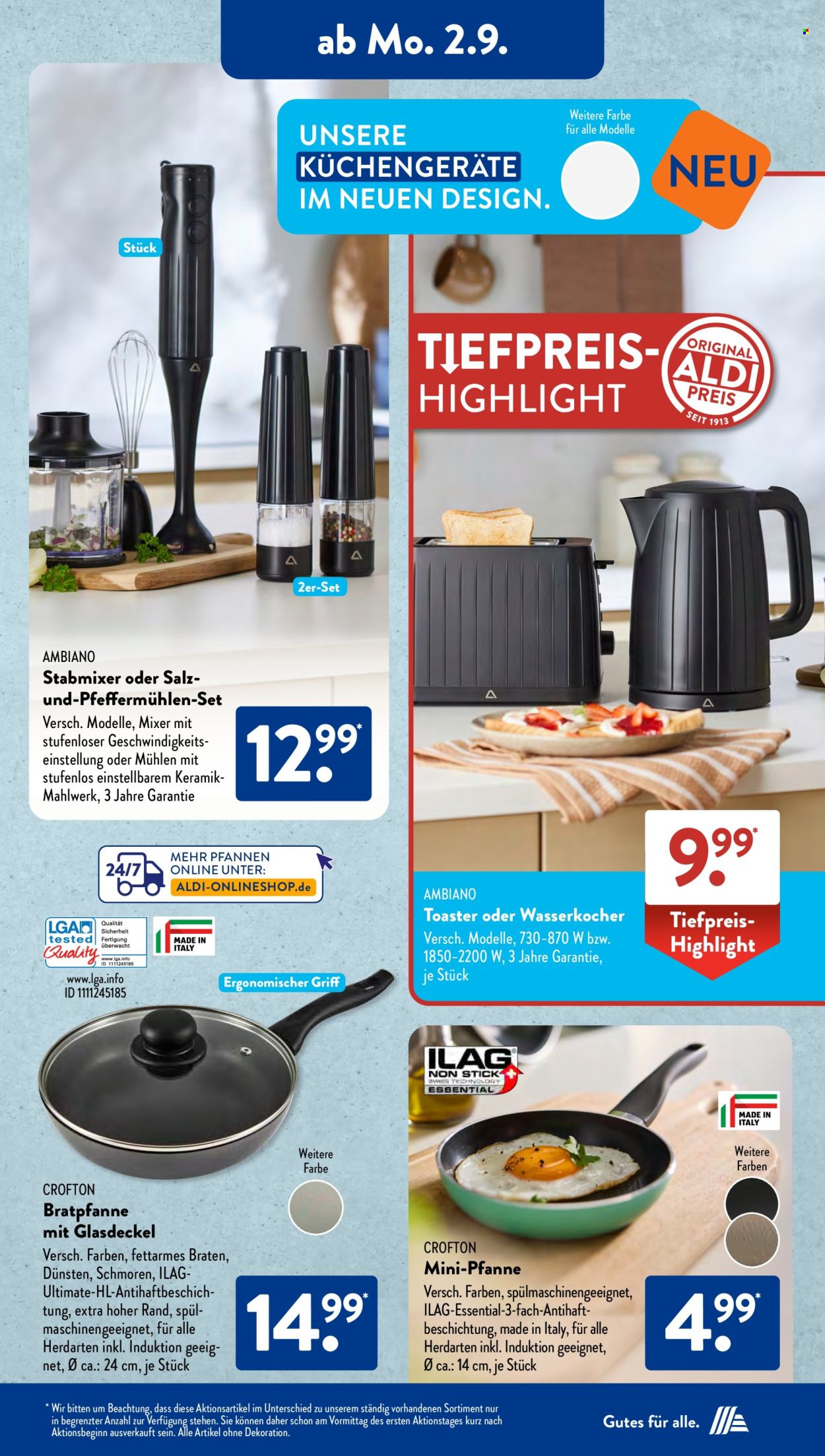 ALDI SÜD Prospekte  - 26.08.2024 - 26.08.2024. Seite 14