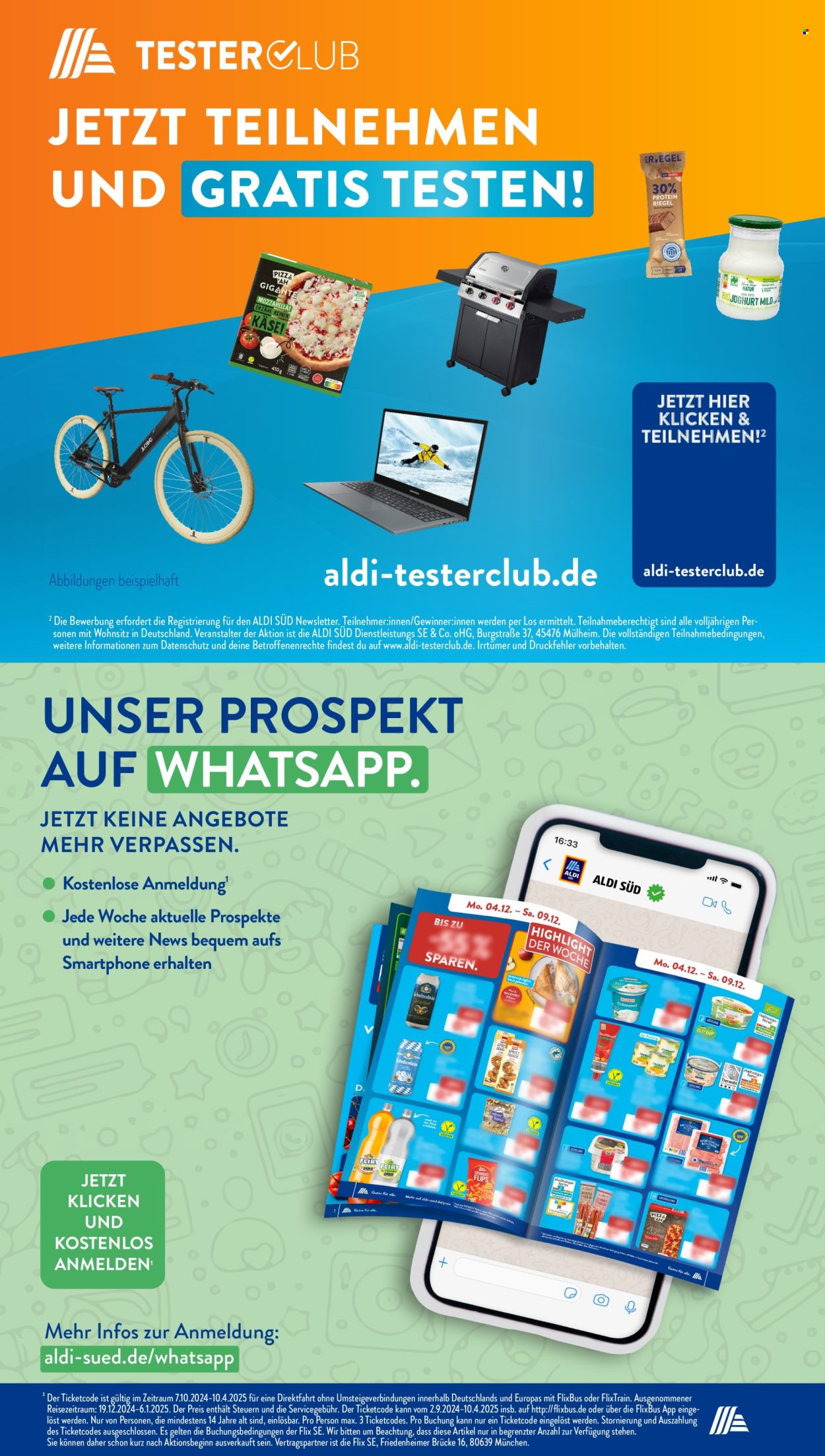 ALDI SÜD Prospekte  - 26.08.2024 - 26.08.2024. Seite 16