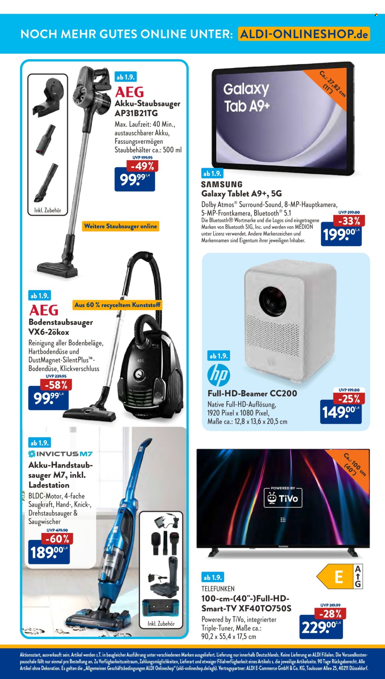 ALDI SÜD Prospekte  - 26.08.2024 - 26.08.2024. Seite 45