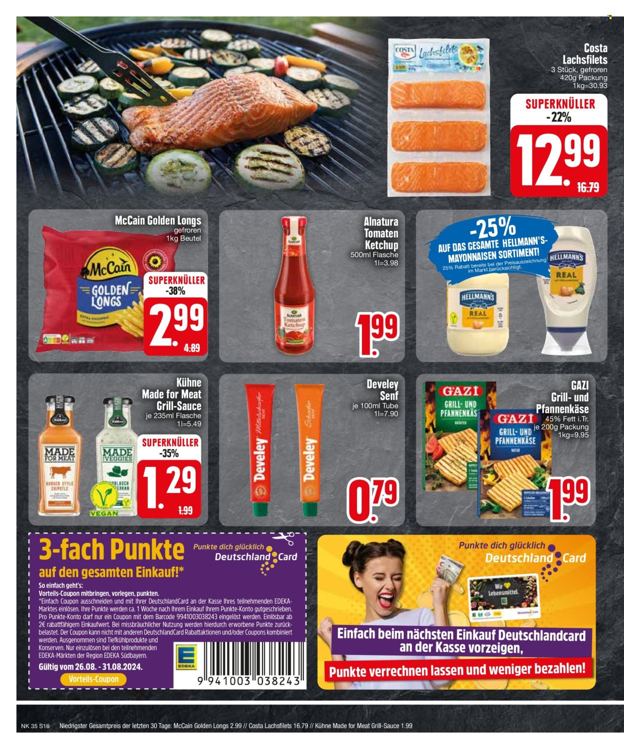 Edeka Prospekte  - 26.08.2024 - 31.08.2024. Seite 16