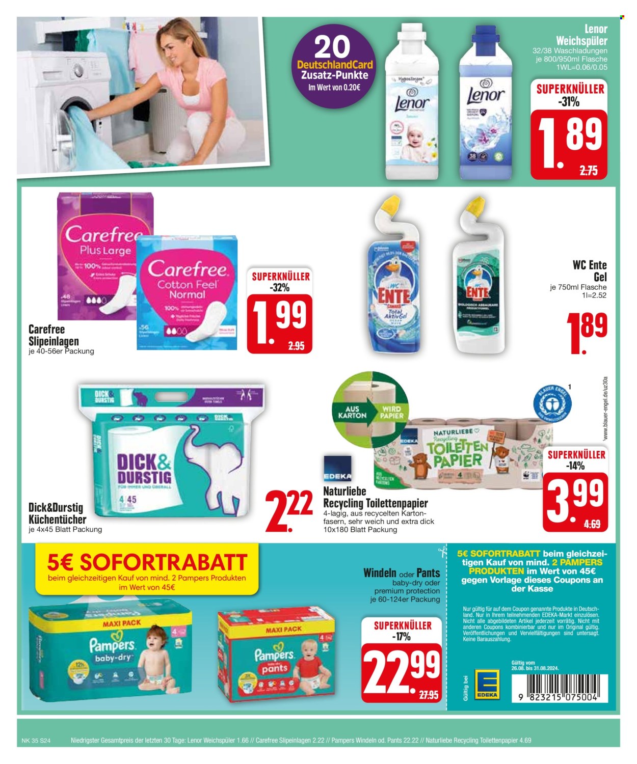 Edeka Prospekte  - 26.08.2024 - 31.08.2024. Seite 24