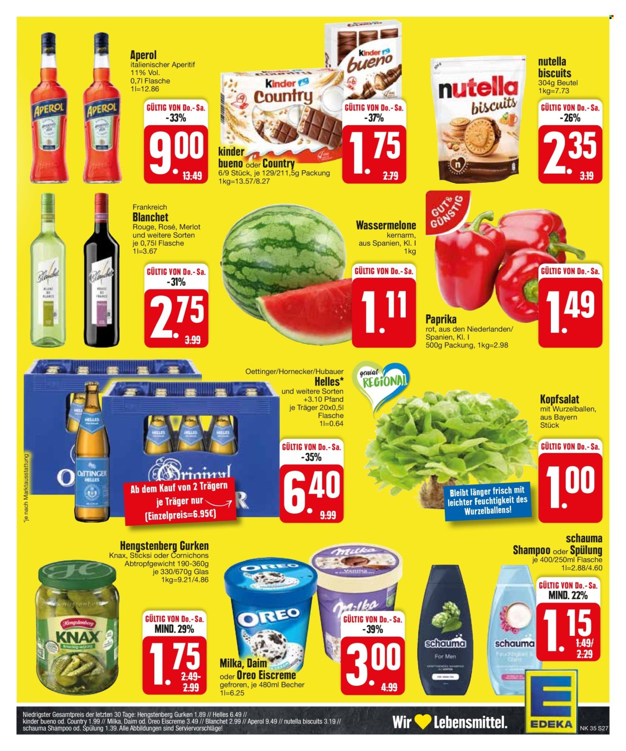 Edeka Prospekte  - 26.08.2024 - 31.08.2024. Seite 27