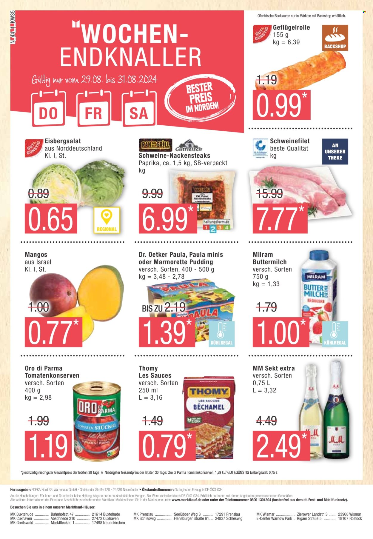 Marktkauf Prospekte  - 26.08.2024 - 31.08.2024. Seite 44