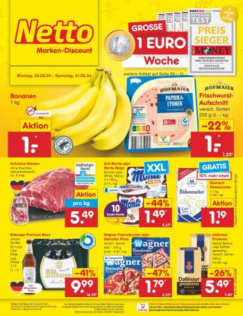Prospekte Netto Marken-Discount - 26.08.2024 - 31.08.2024.
