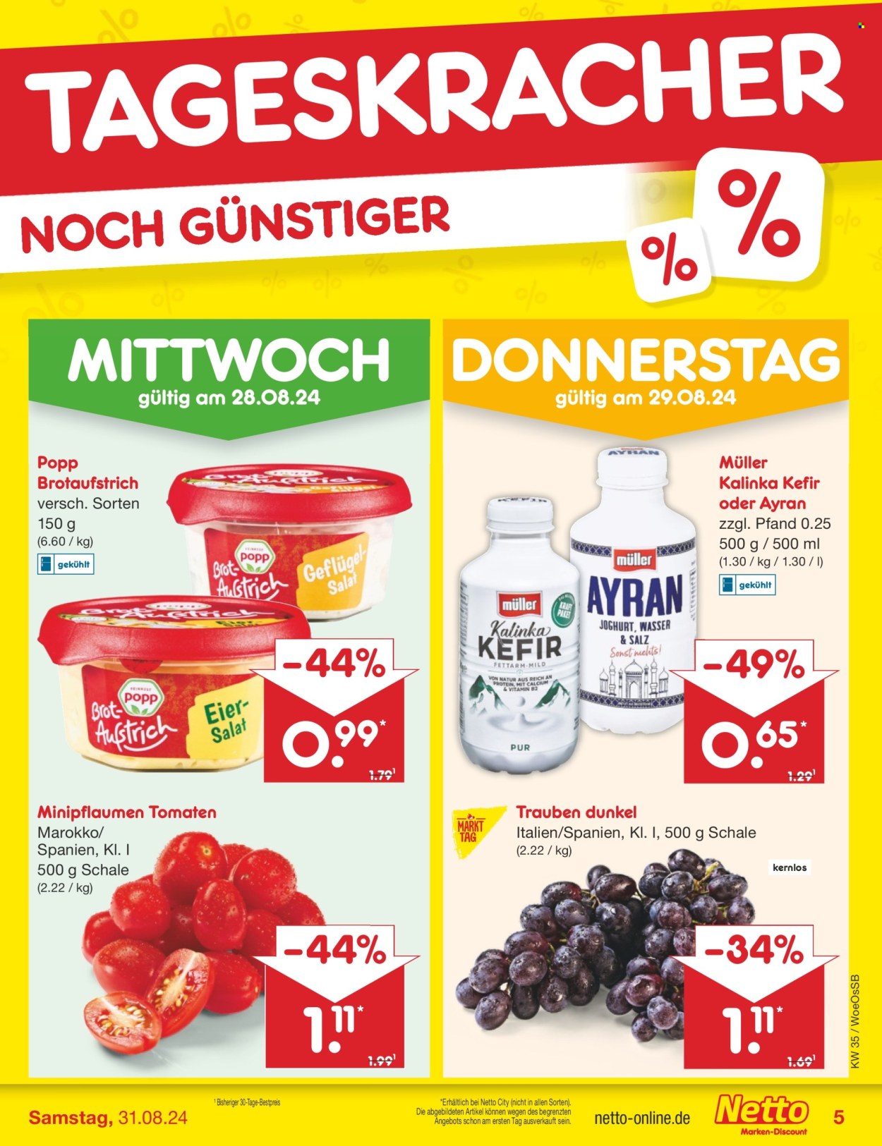 Netto Marken-Discount Prospekte  - 26.08.2024 - 31.08.2024. Seite 5