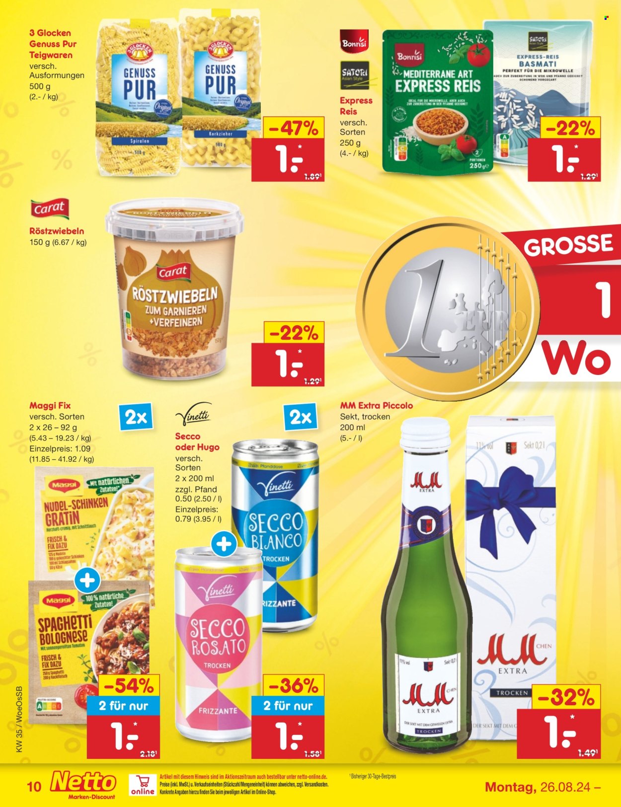 Netto Marken-Discount Prospekte  - 26.08.2024 - 31.08.2024. Seite 10