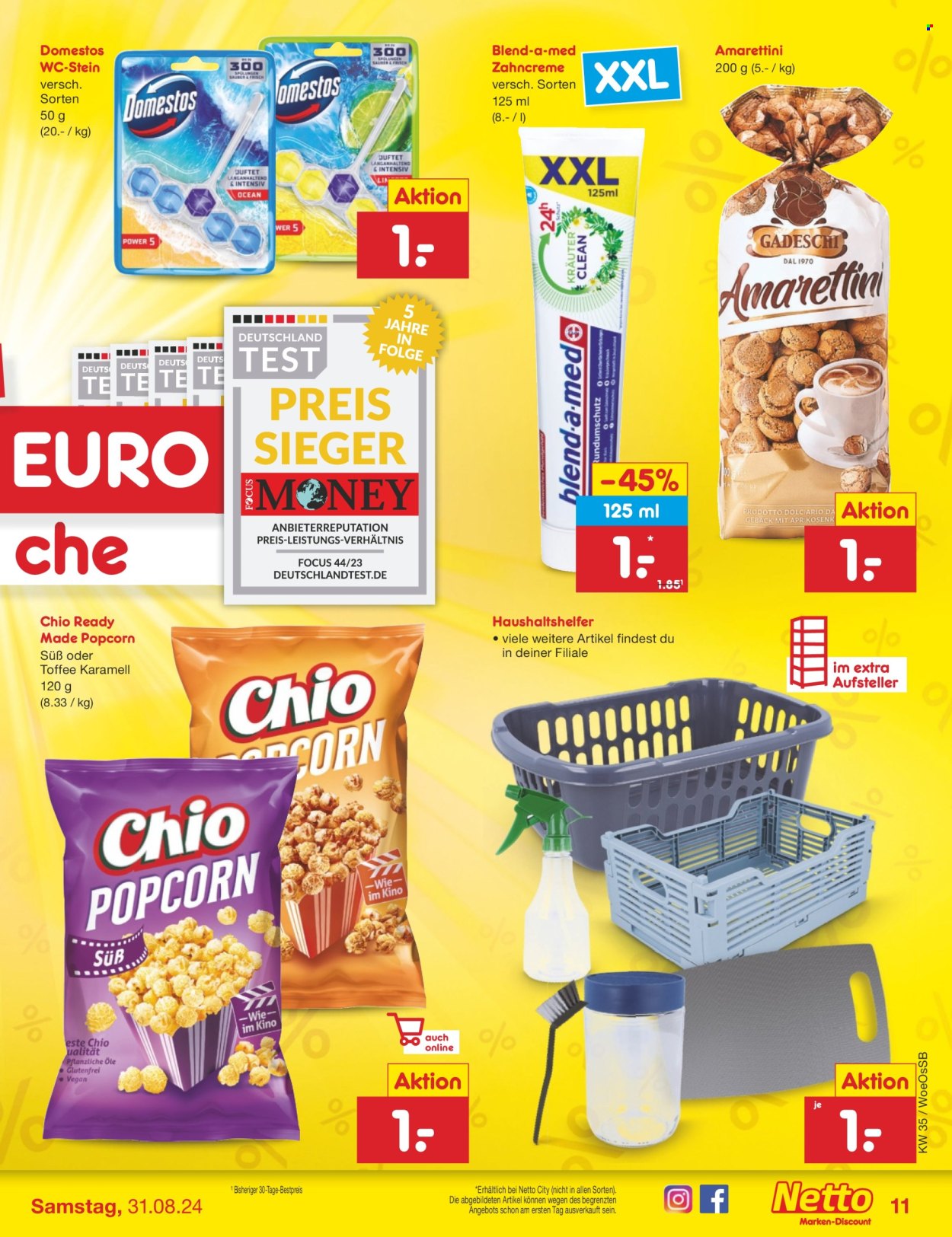 Netto Marken-Discount Prospekte  - 26.08.2024 - 31.08.2024. Seite 11