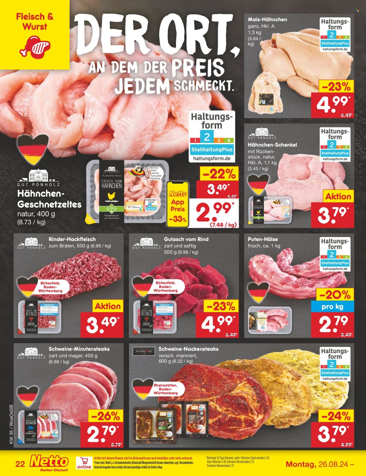 Netto Marken-Discount Prospekte  - 26.08.2024 - 31.08.2024. Seite 24