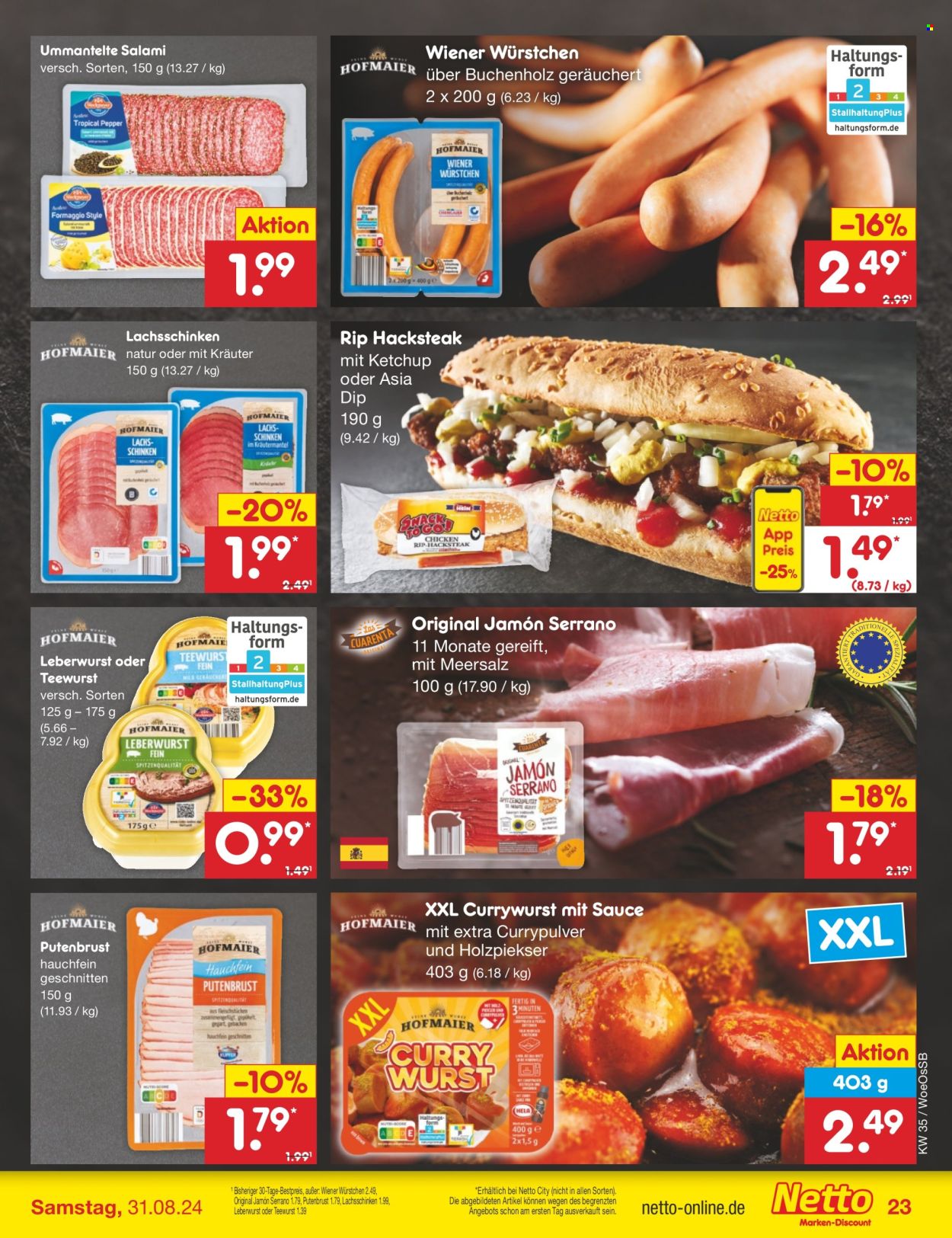 Netto Marken-Discount Prospekte  - 26.08.2024 - 31.08.2024. Seite 25