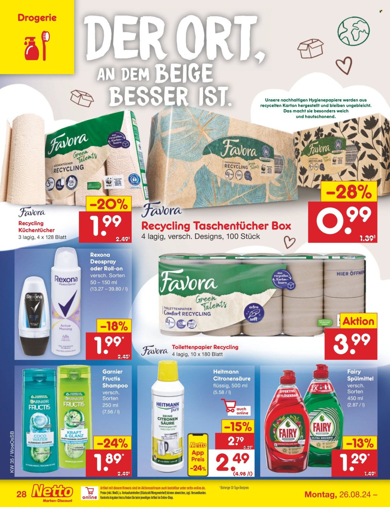 Netto Marken-Discount Prospekte  - 26.08.2024 - 31.08.2024. Seite 30