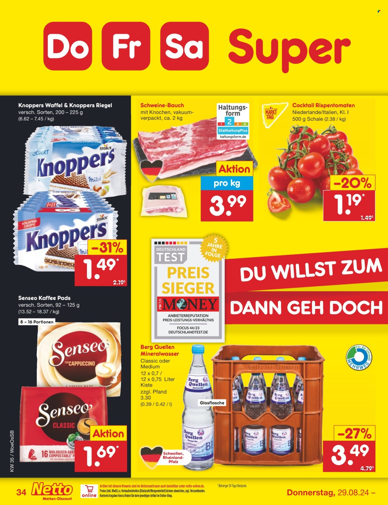 Netto Marken-Discount Prospekte  - 26.08.2024 - 31.08.2024. Seite 38