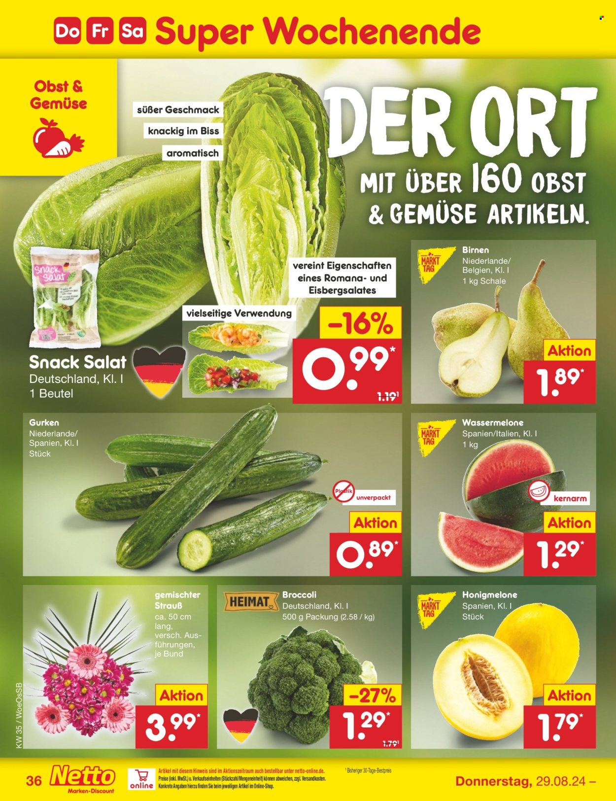 Netto Marken-Discount Prospekte  - 26.08.2024 - 31.08.2024. Seite 40