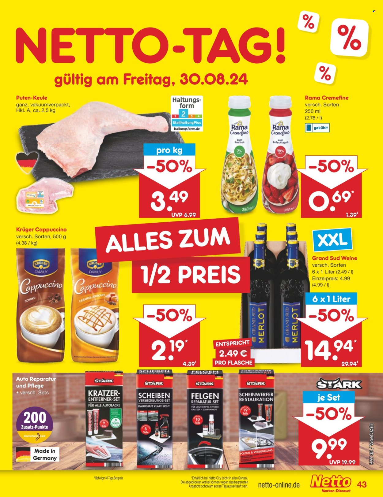 Netto Marken-Discount Prospekte  - 26.08.2024 - 31.08.2024. Seite 47