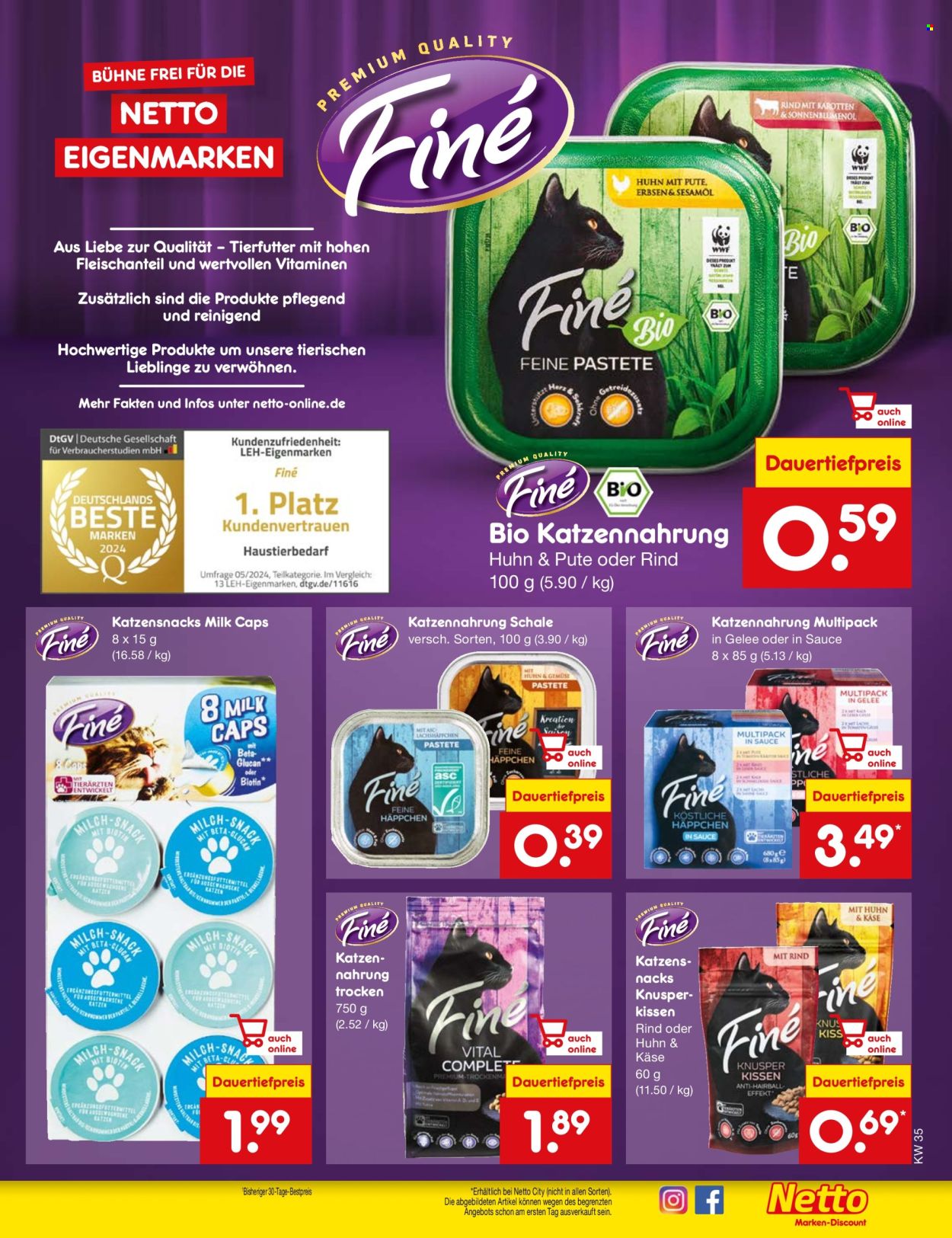 Netto Marken-Discount Prospekte  - 26.08.2024 - 31.08.2024. Seite 52