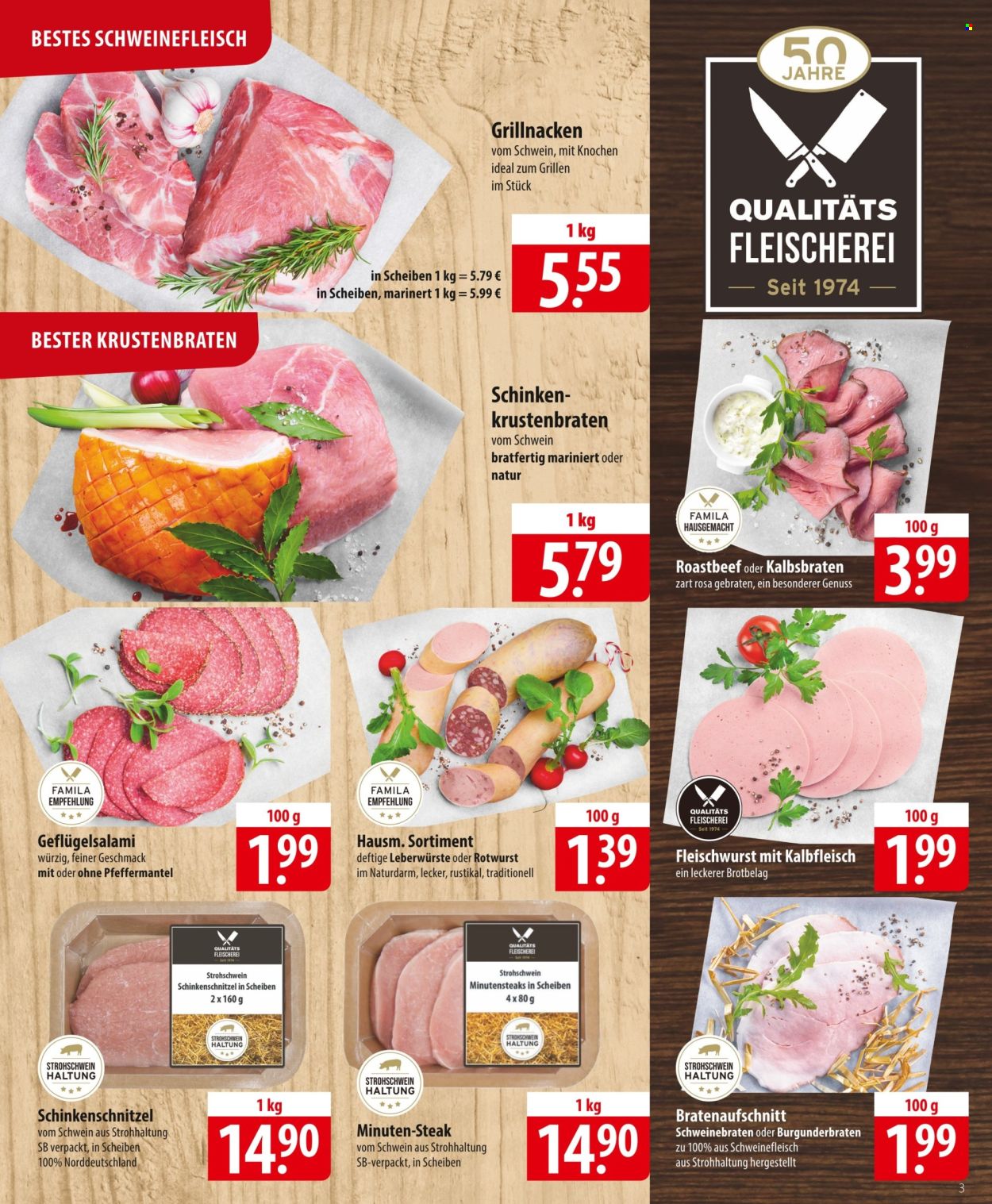 famila Prospekte  - 26.08.2024 - 31.08.2024. Seite 3