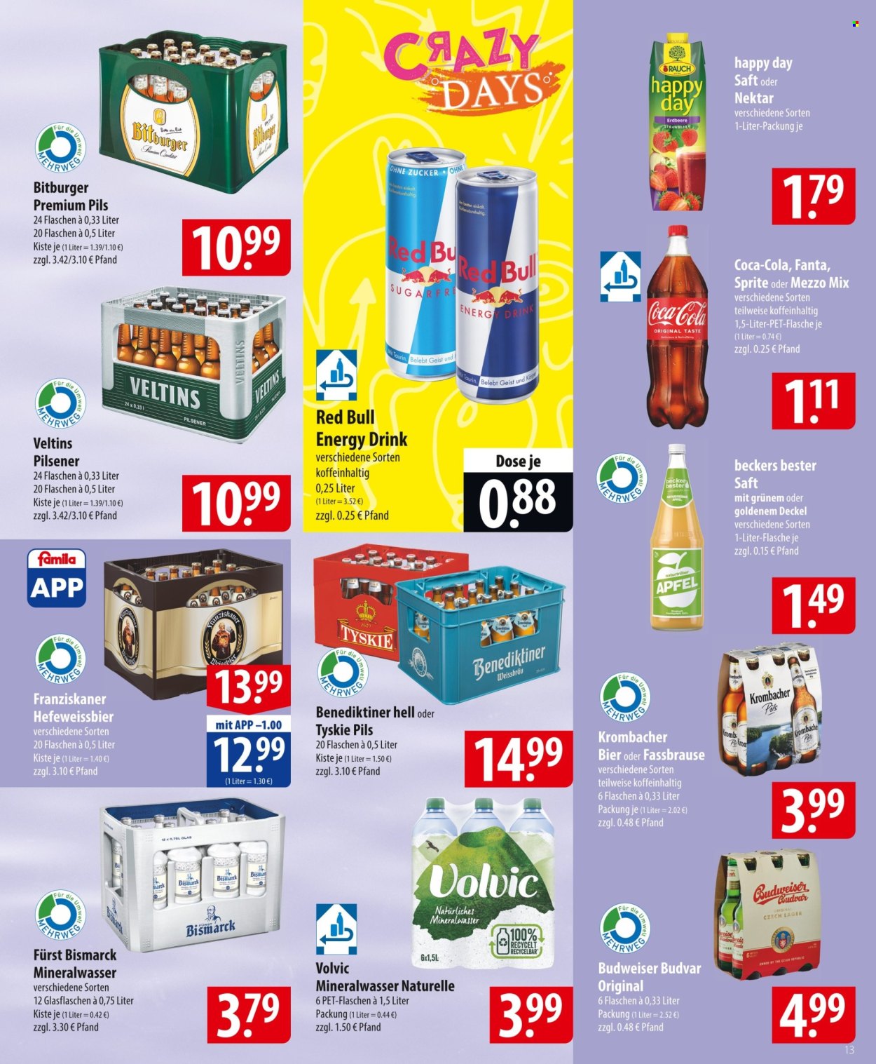 famila Prospekte  - 26.08.2024 - 31.08.2024. Seite 13
