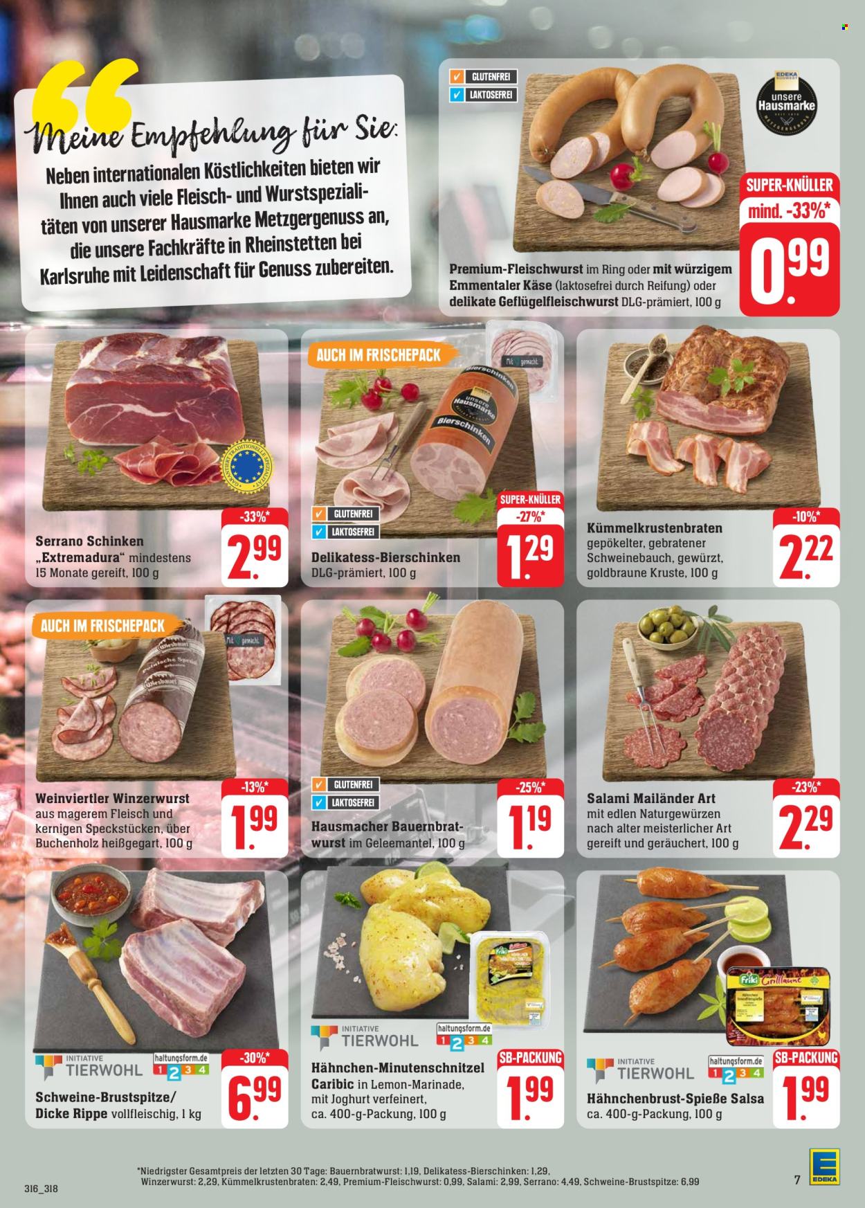 Edeka Prospekte  - 26.08.2024 - 31.08.2024. Seite 7