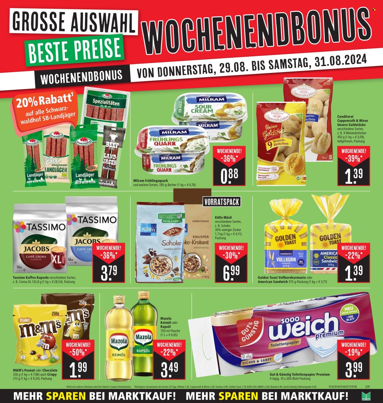 Marktkauf Prospekte  - 26.08.2024 - 31.08.2024. Seite 29