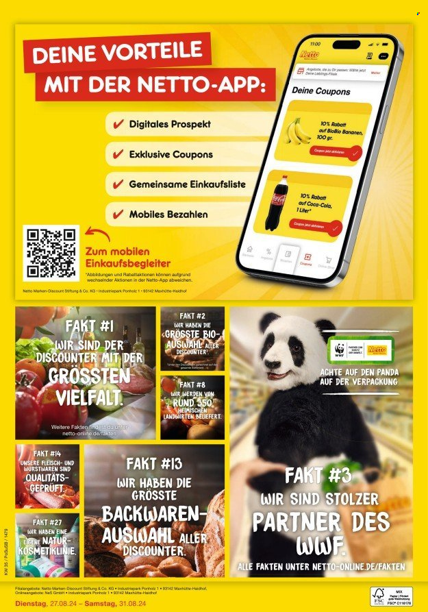 Netto Marken-Discount Prospekte  - 27.08.2024 - 31.08.2024. Seite 6