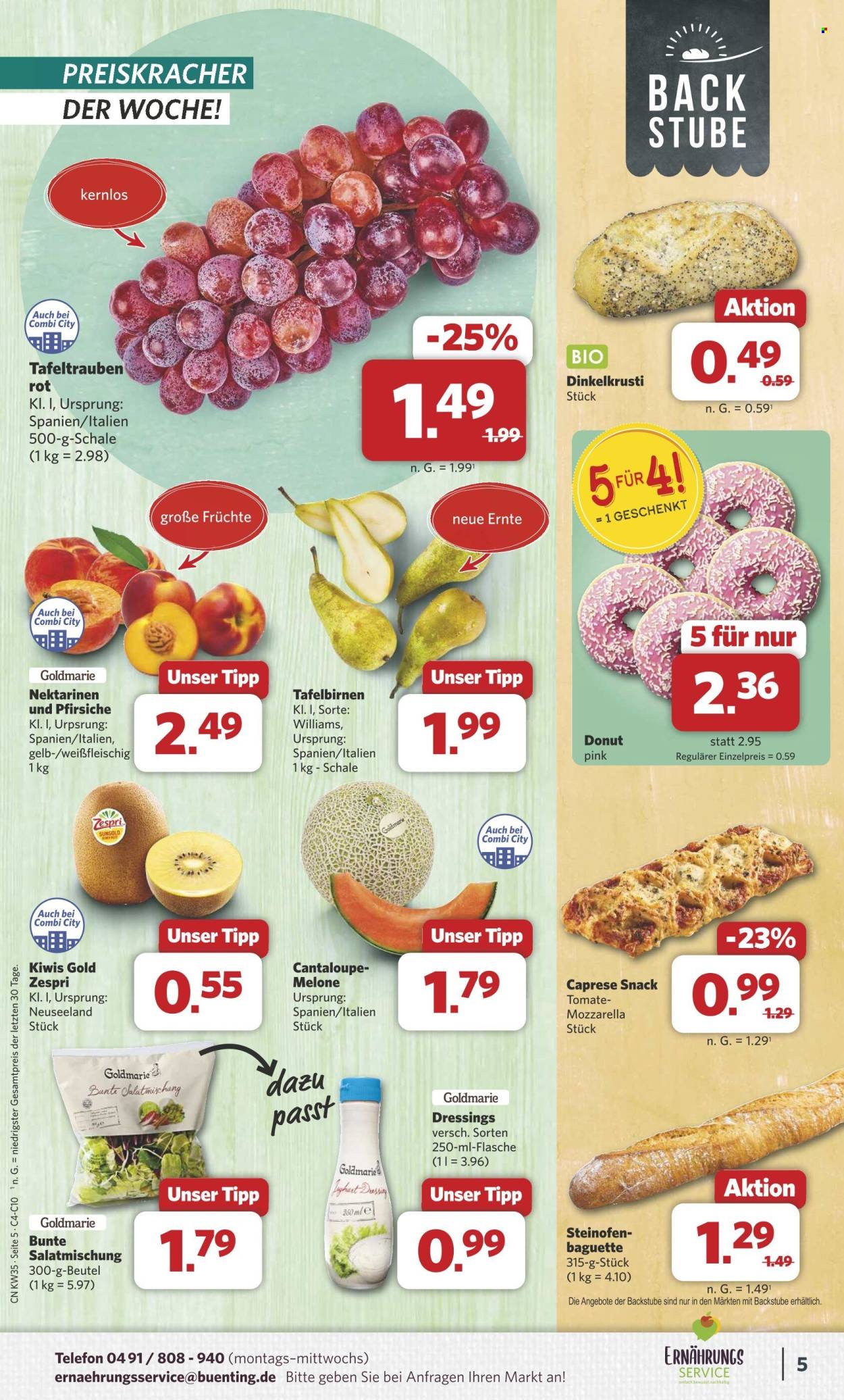 Combi Prospekte  - 26.08.2024 - 31.08.2024. Seite 5