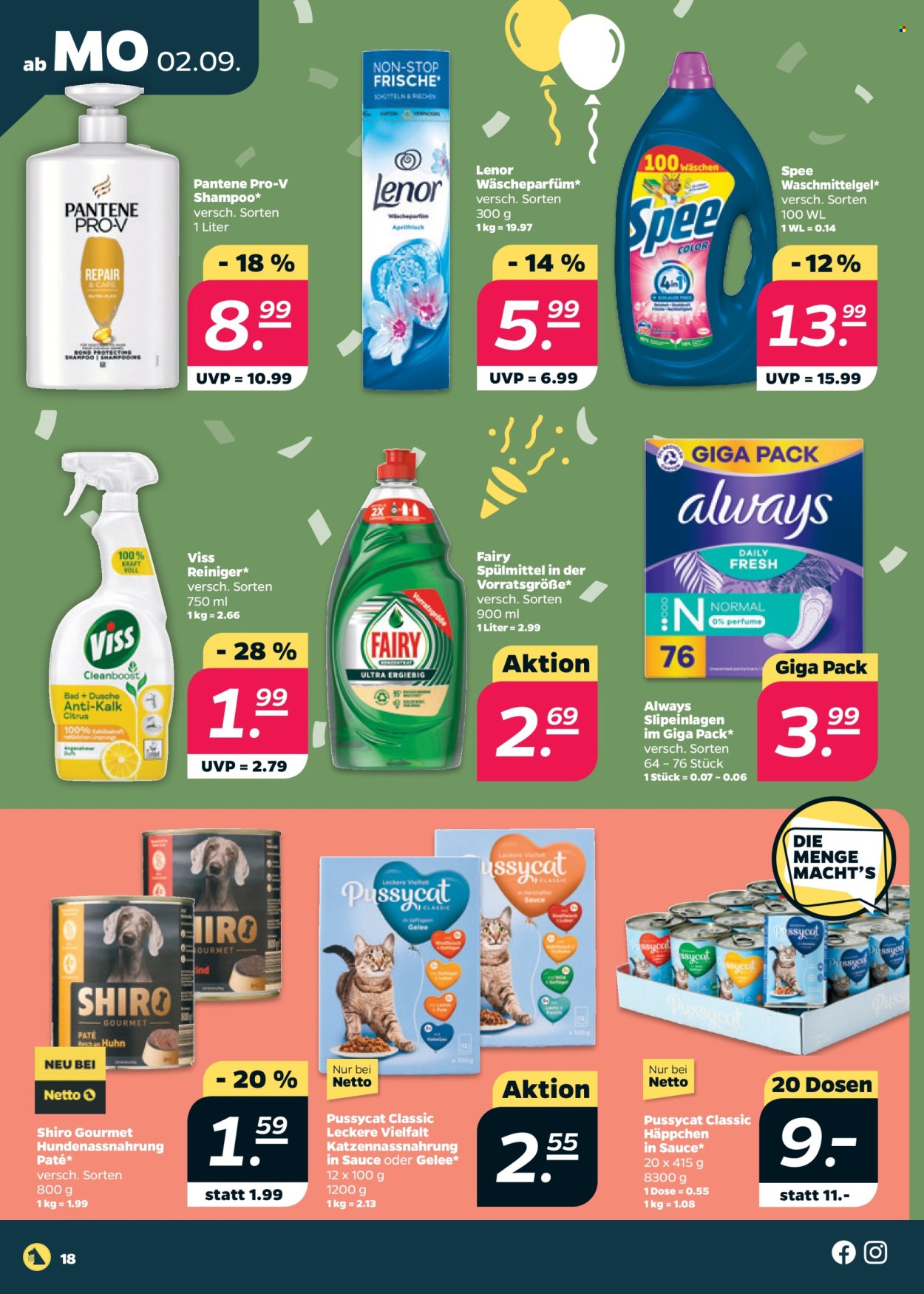 Netto Prospekte  - 2.09.2024 - 7.09.2024. Seite 18