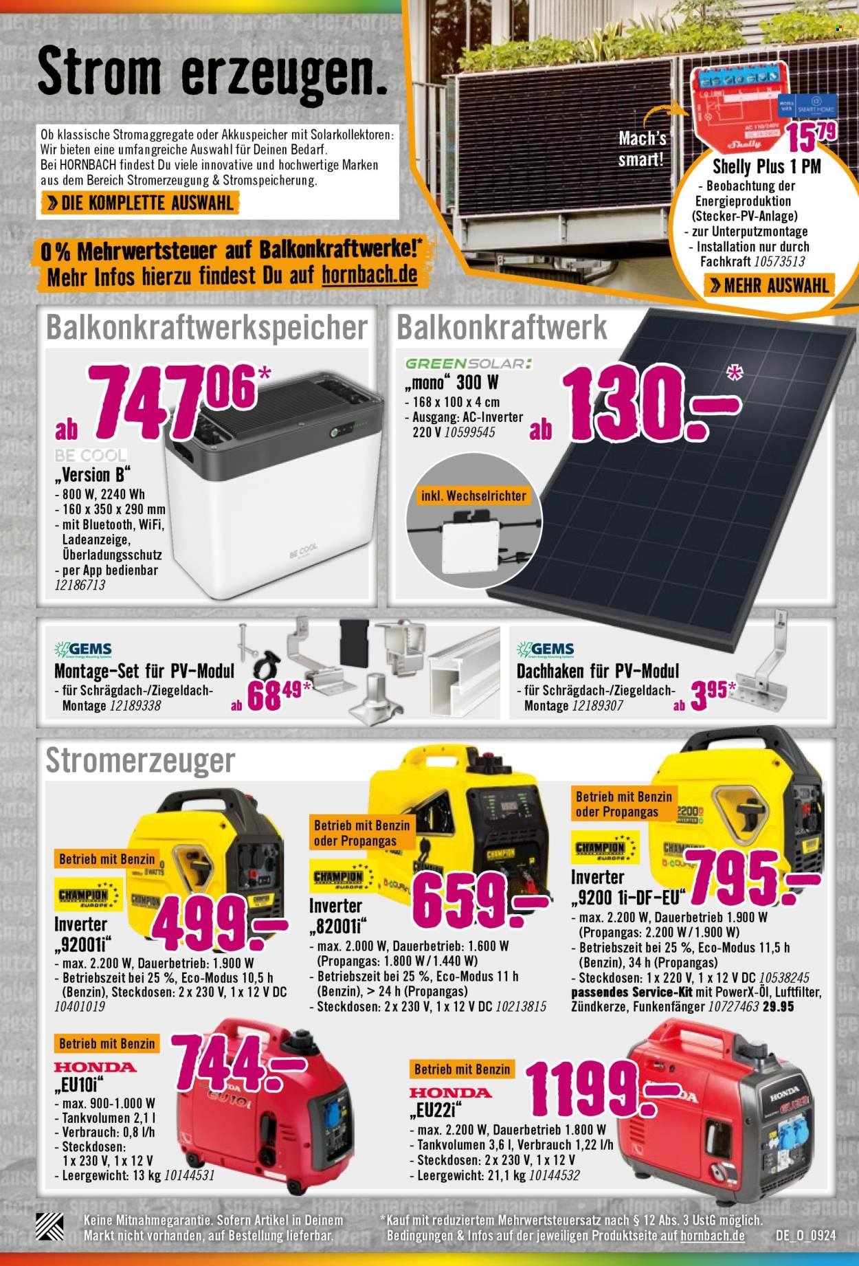 Hornbach Prospekte  - 28.08.2024 - 25.09.2024. Seite 11